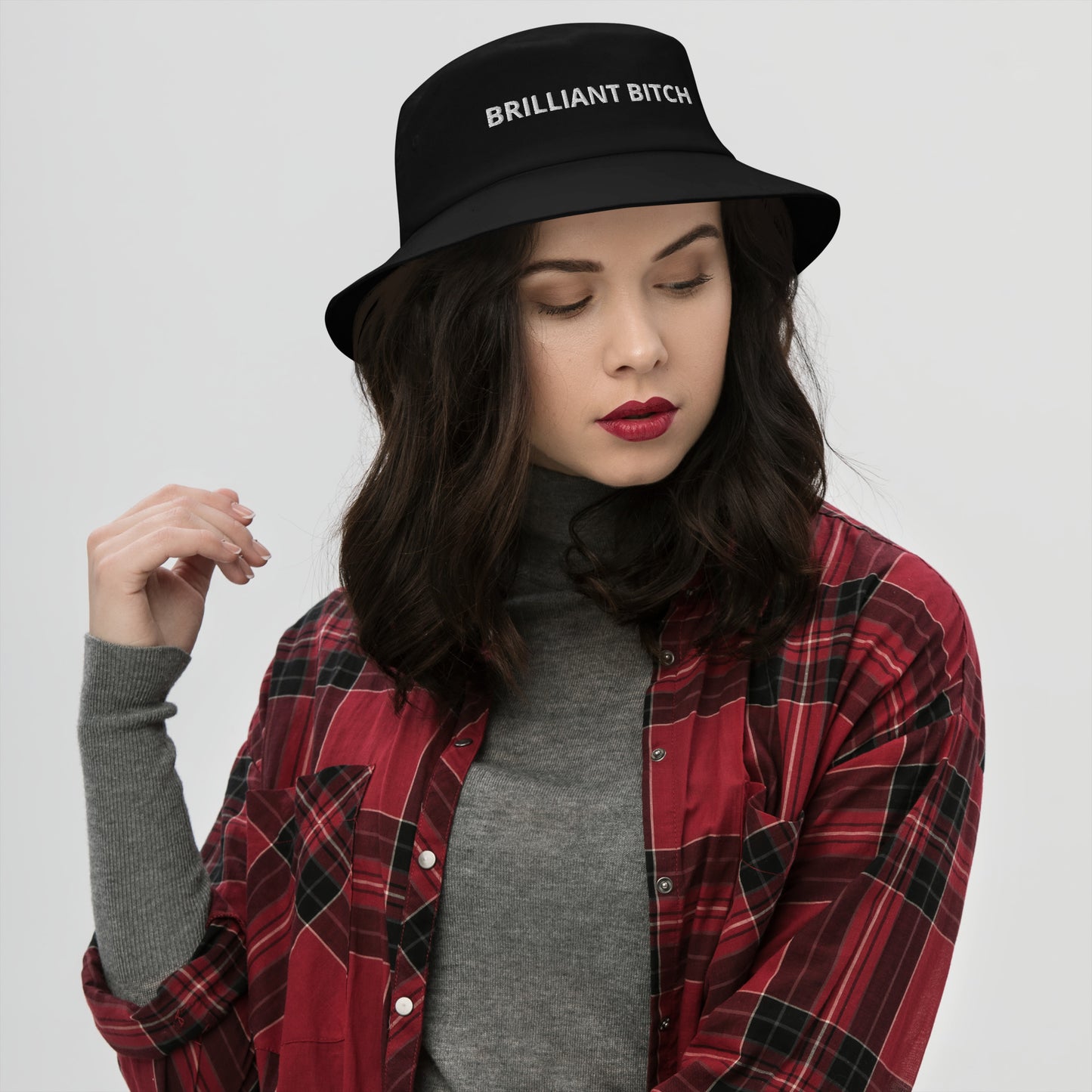 BRILLIANT BITCH Bucket Hat