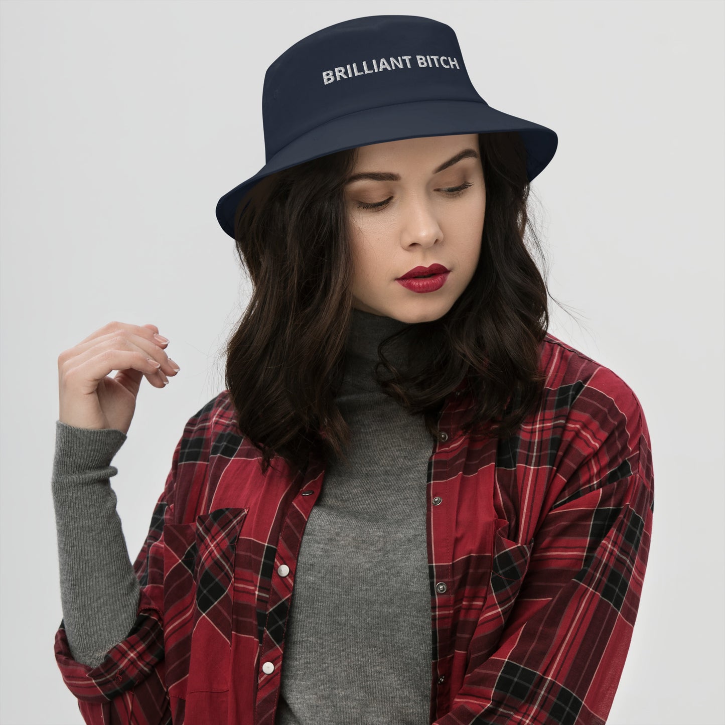 BRILLIANT BITCH Bucket Hat