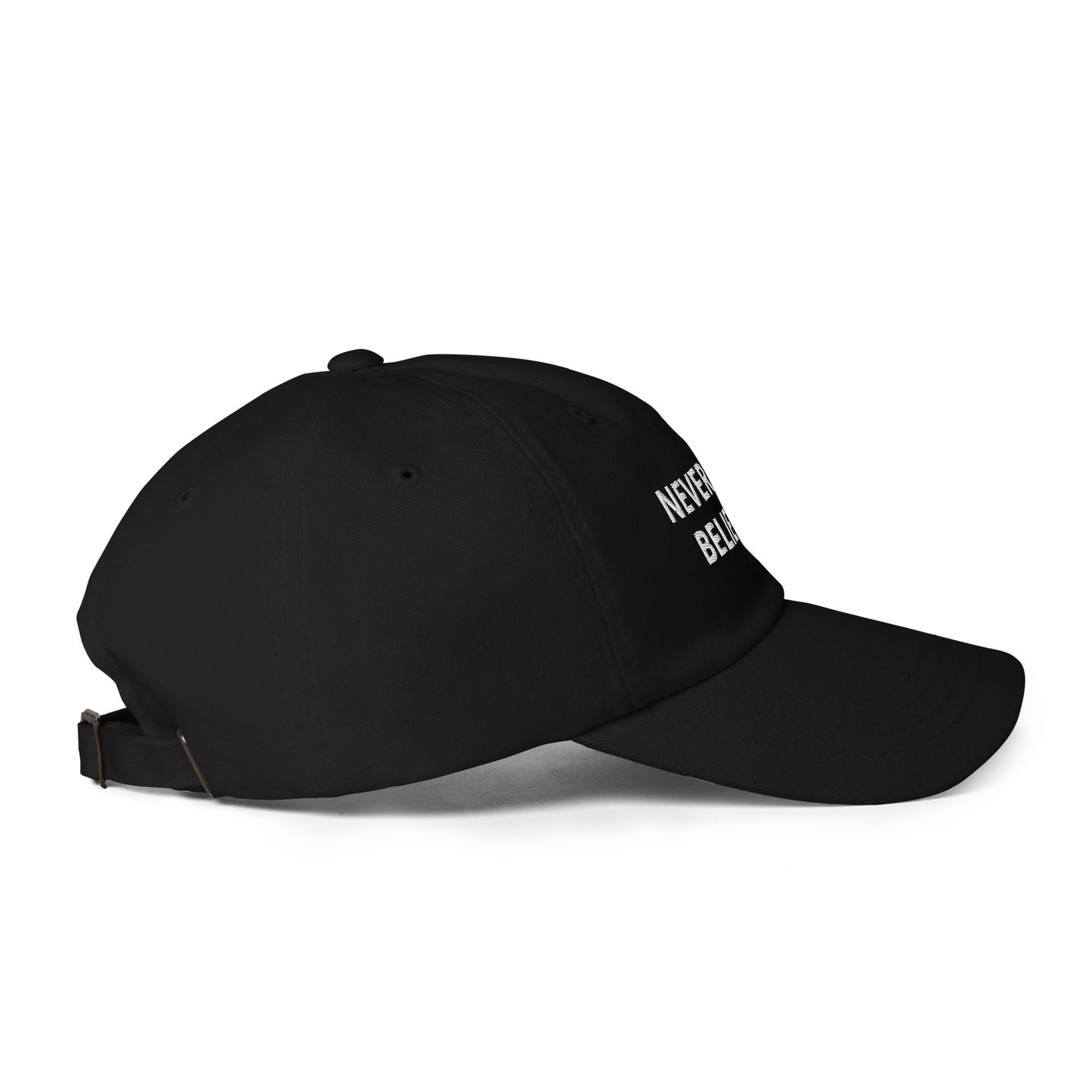 NEVER STOP BELIEVING hat