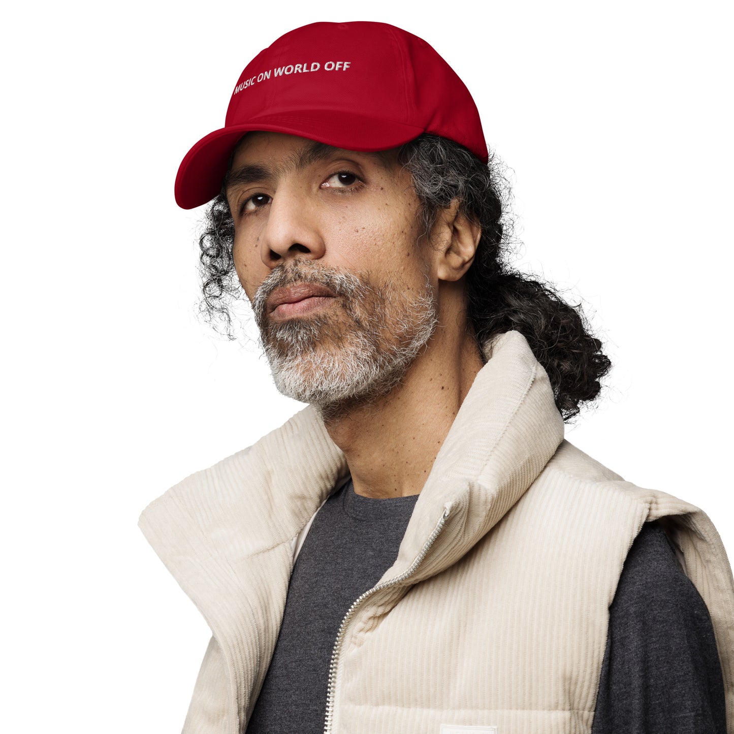 MUSIC ON WORLD OFF hat