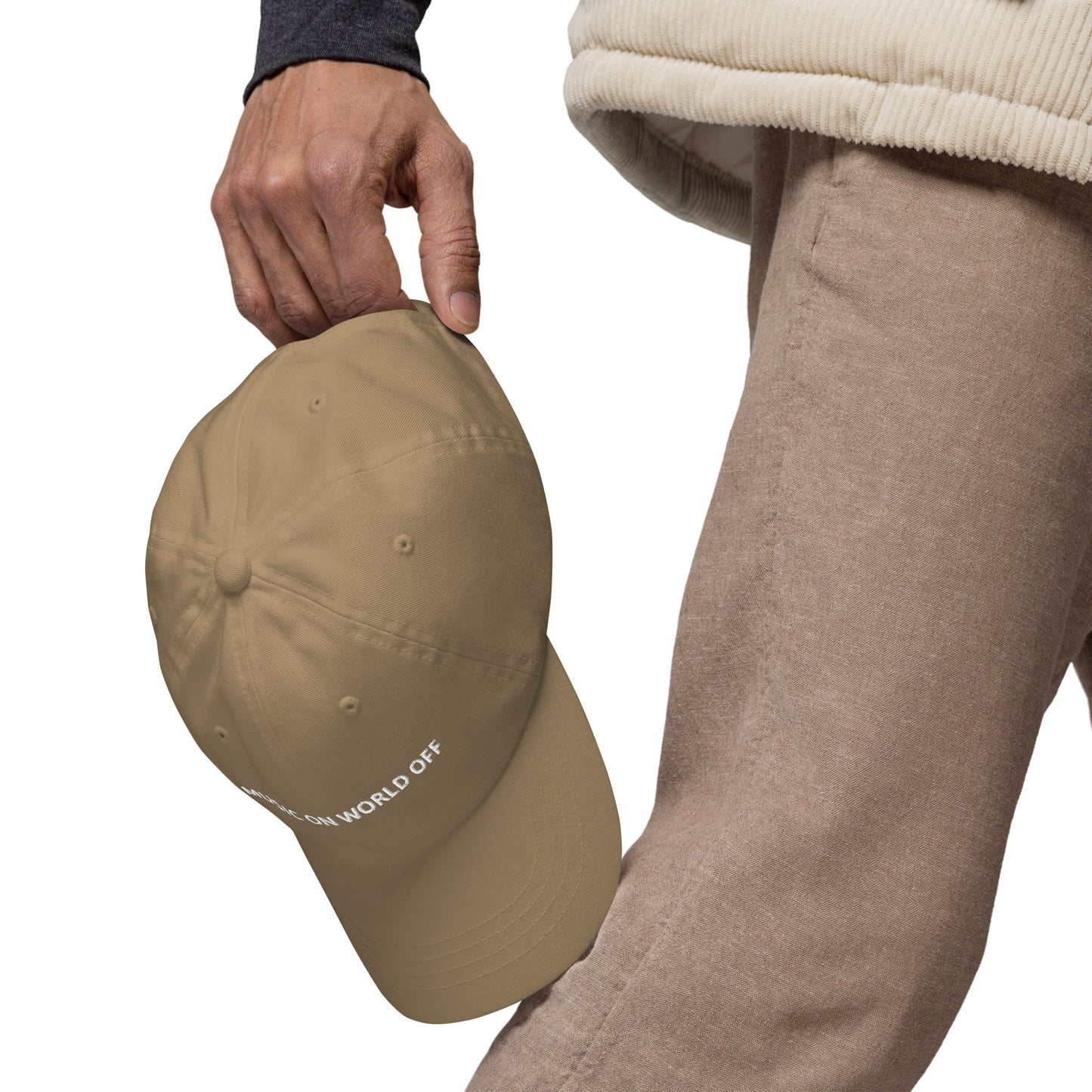 MUSIC ON WORLD OFF hat