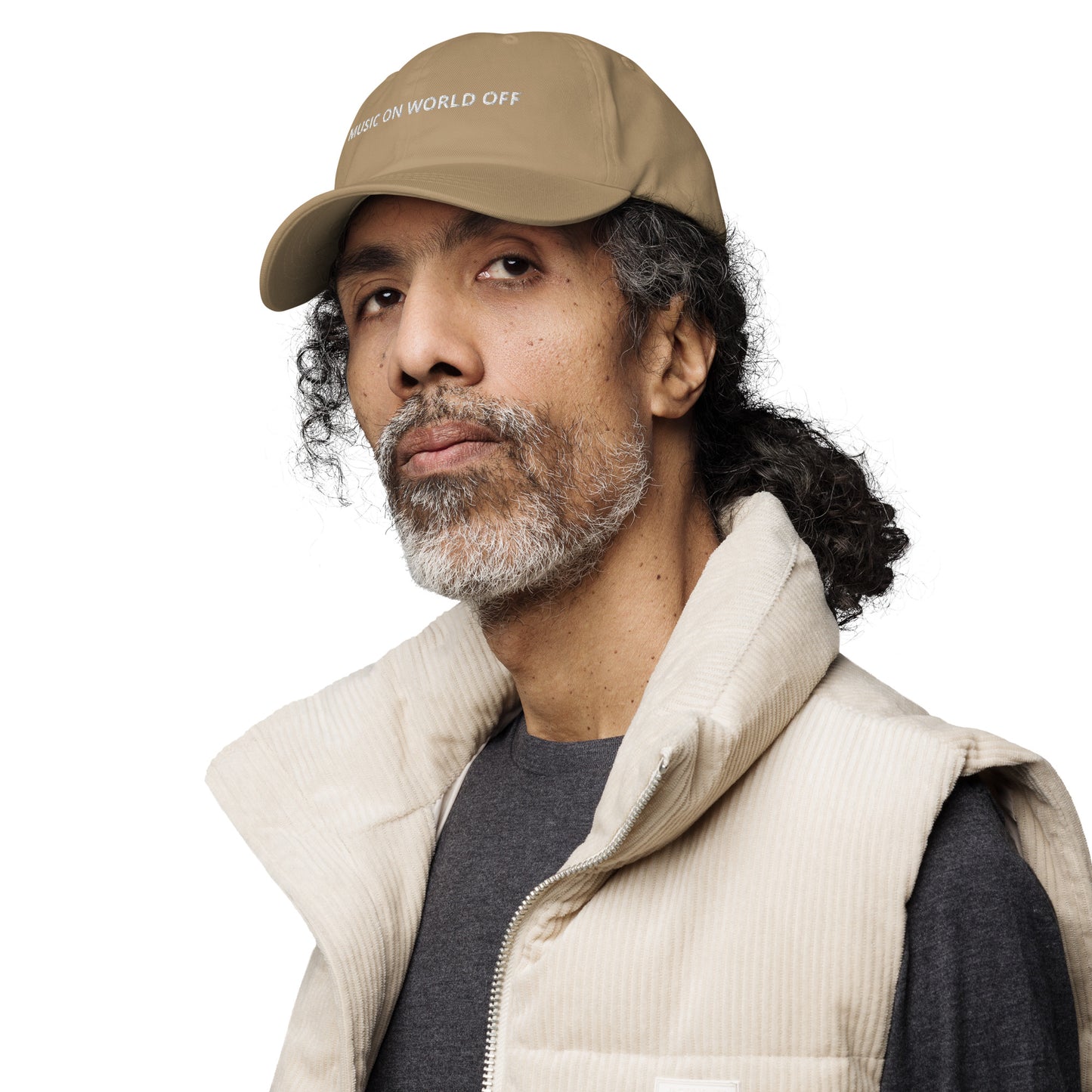 MUSIC ON WORLD OFF hat