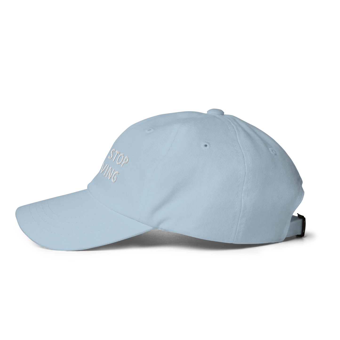 NEVER STOP BELIEVING hat