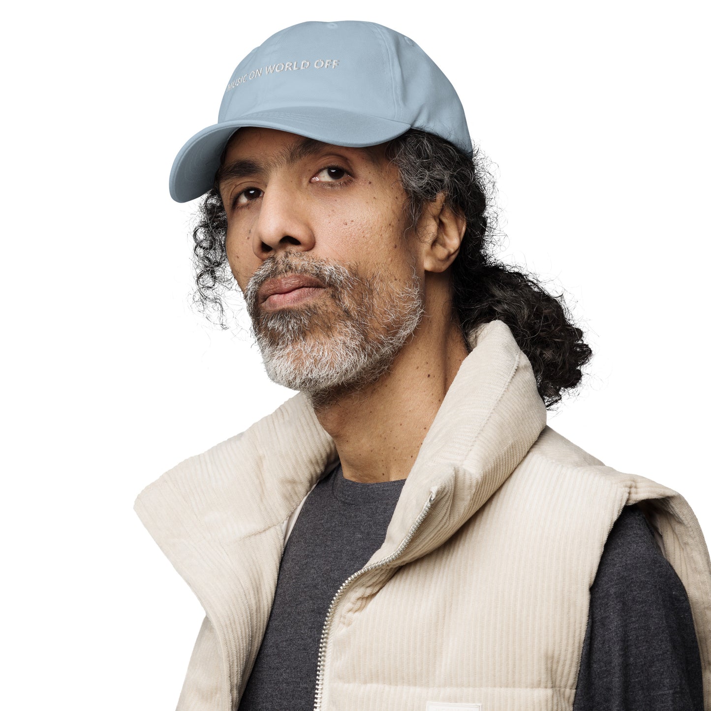 MUSIC ON WORLD OFF hat