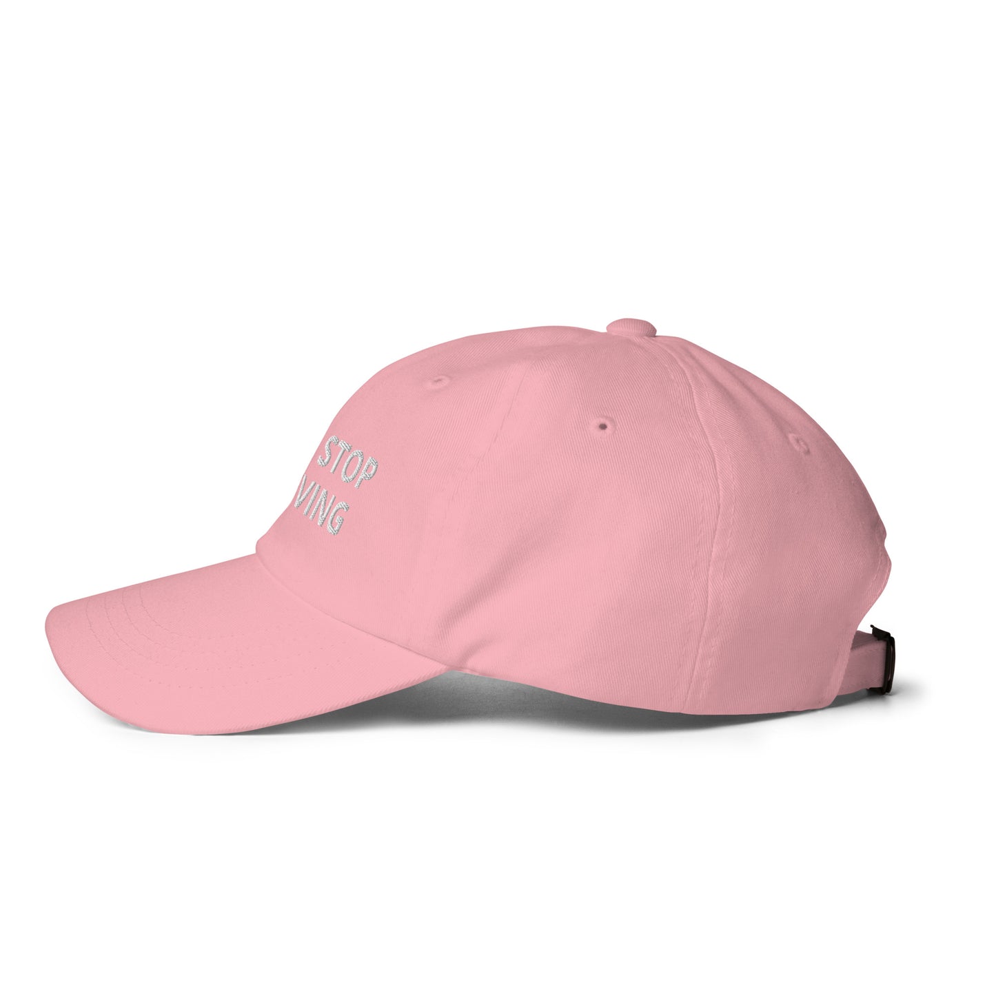 NEVER STOP BELIEVING hat