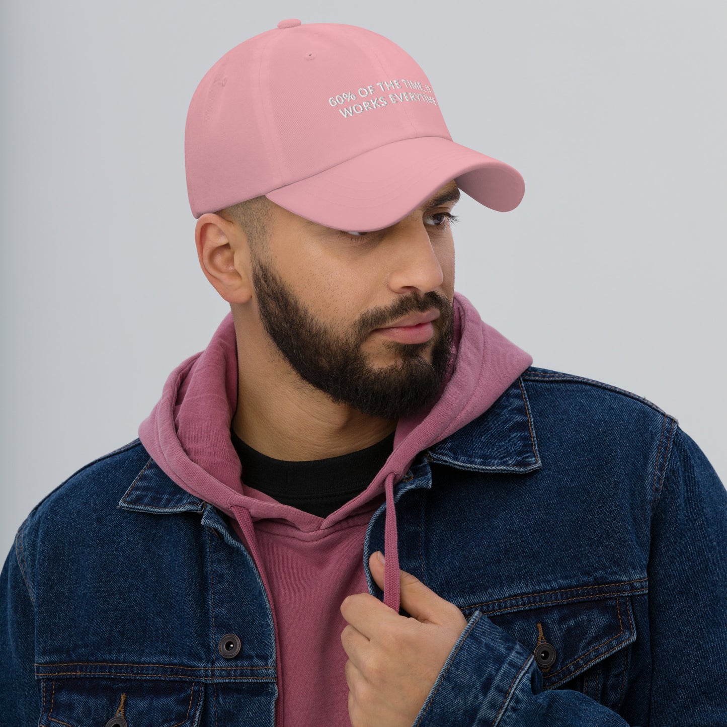 60% OF THE TIME, IT WORKS EVERYTIME hat