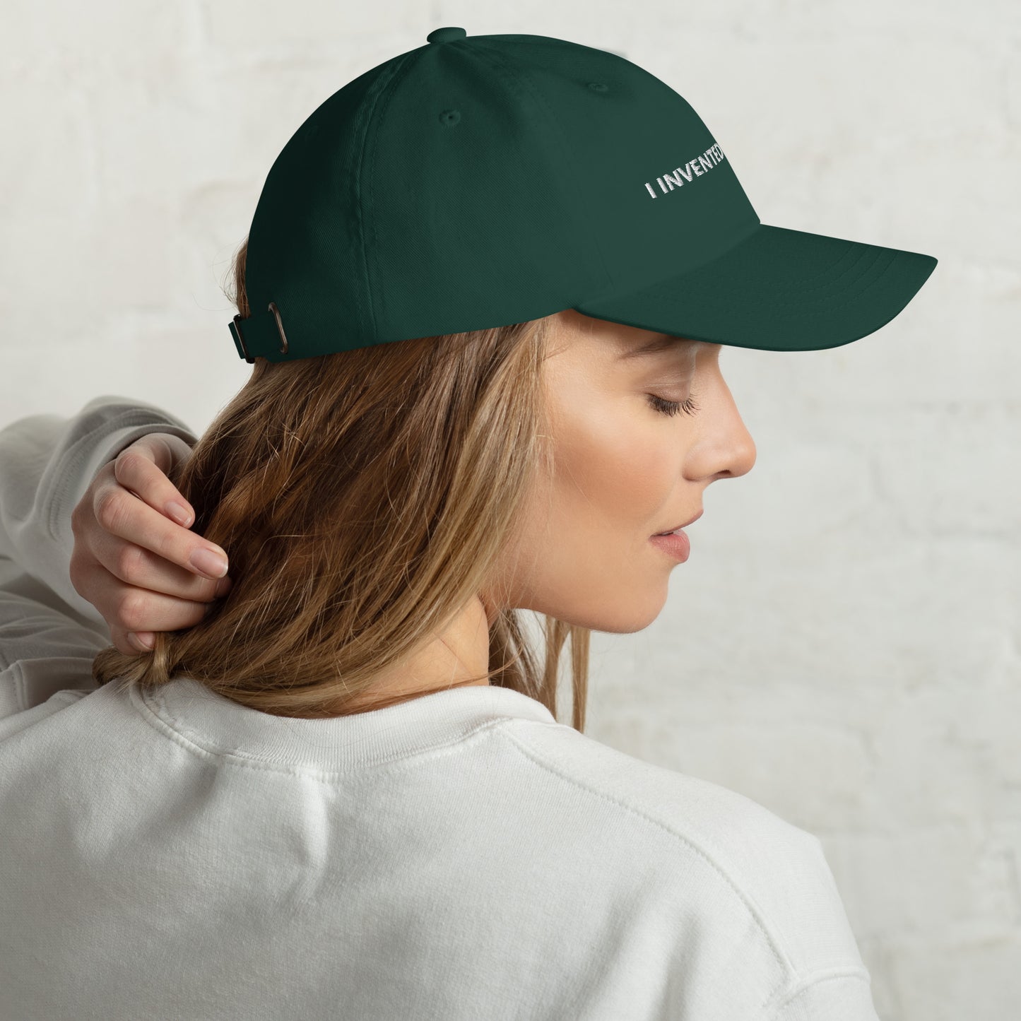 I INVENTED THE REMIX hat