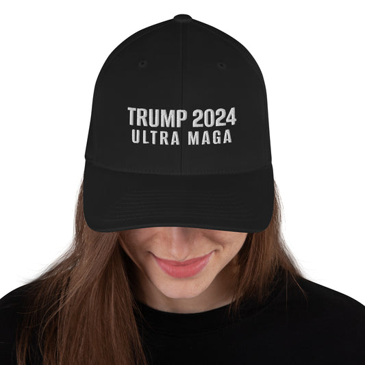 TRUMP 2024 - ULTRA MAGA Structured Twill Cap