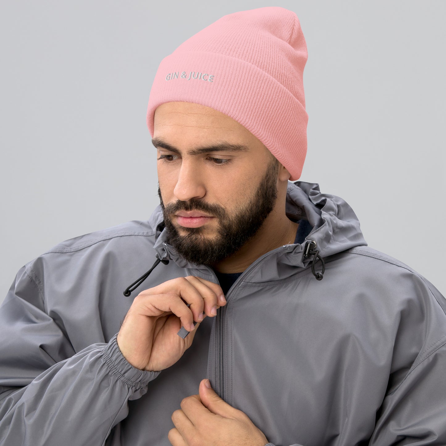GIN & JUICE Cuffed Beanie