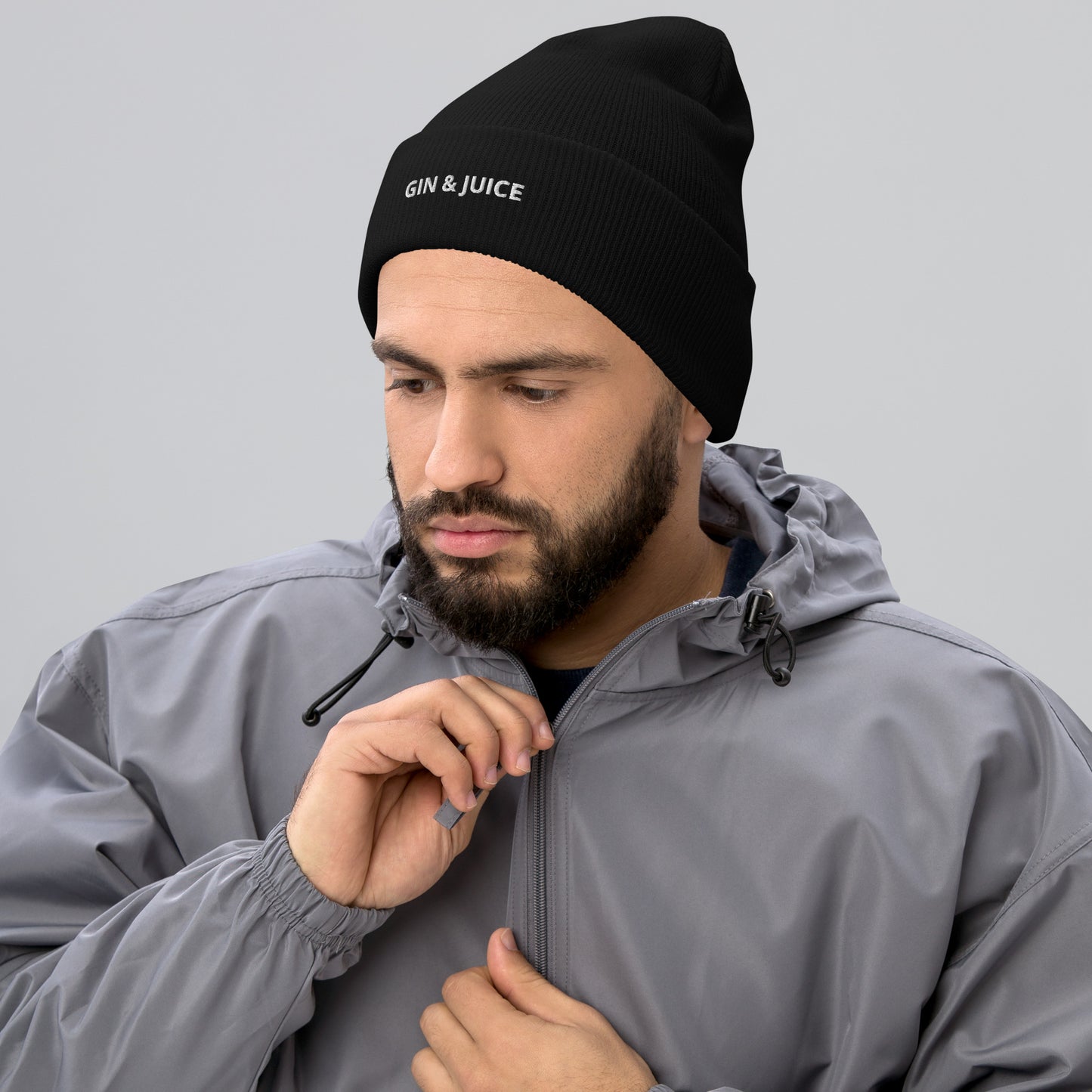 GIN & JUICE Cuffed Beanie