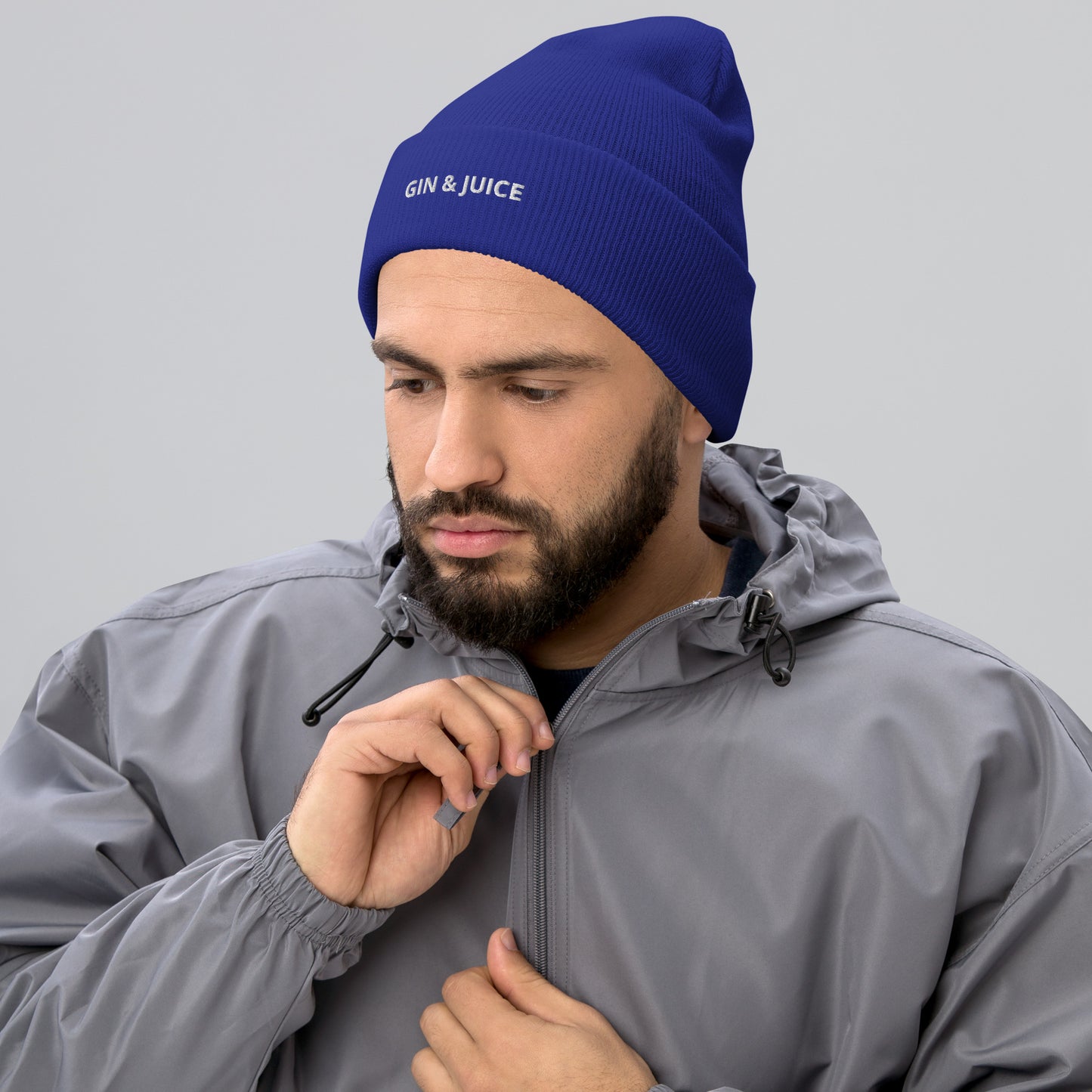 GIN & JUICE Cuffed Beanie