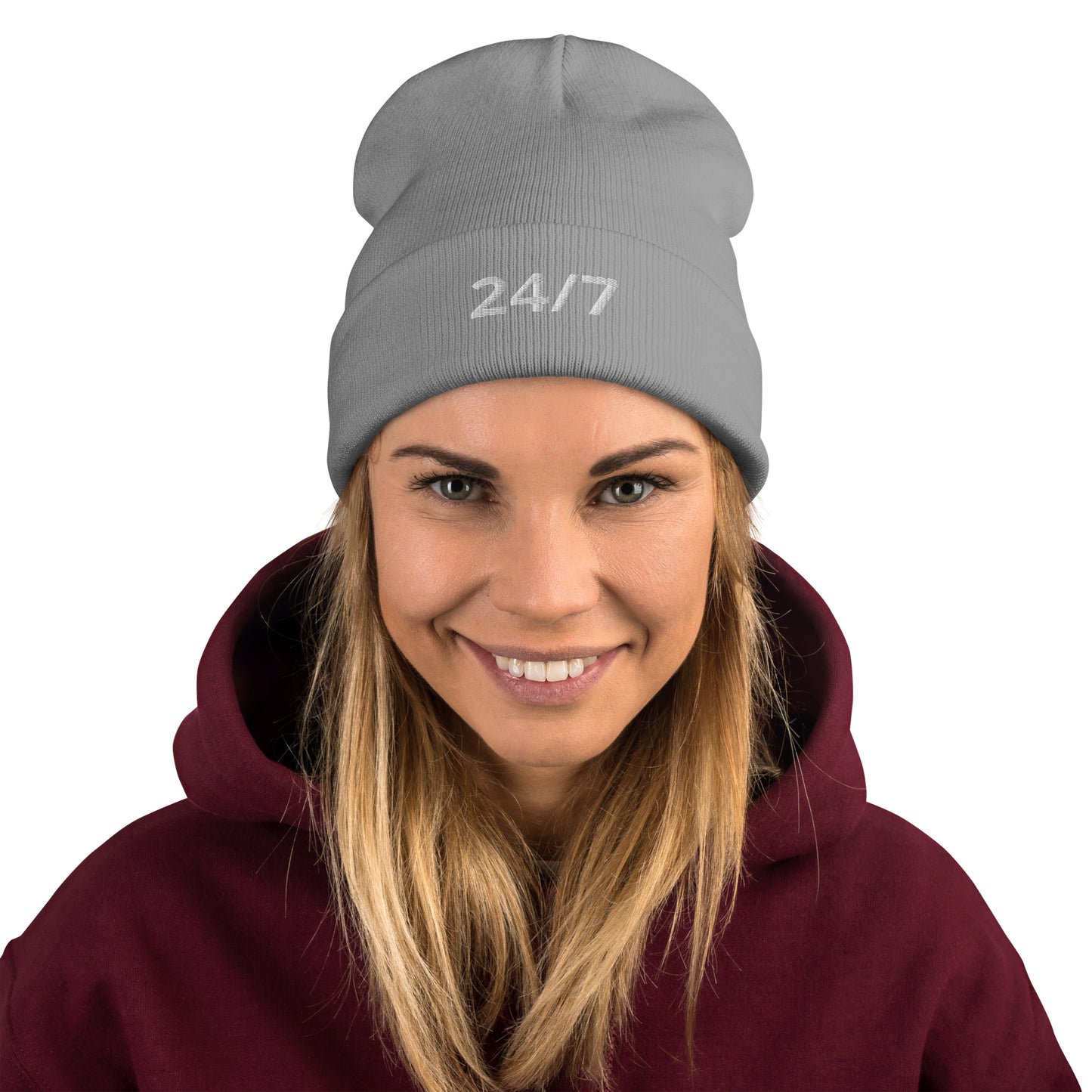 24/7 Embroidered Beanie