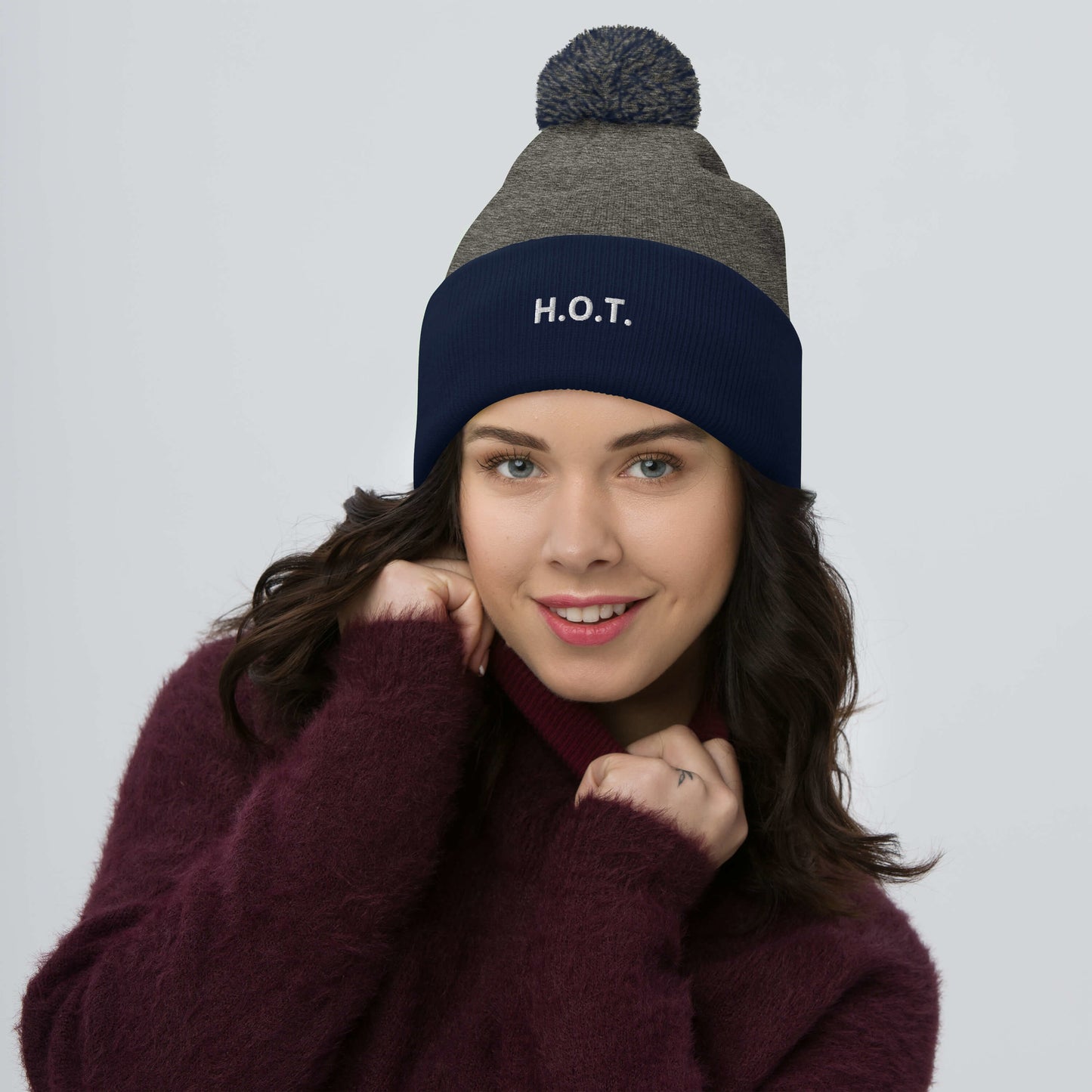H.O.T. Pom-Pom Beanie