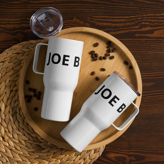 JOE B. Travel mug with a handle