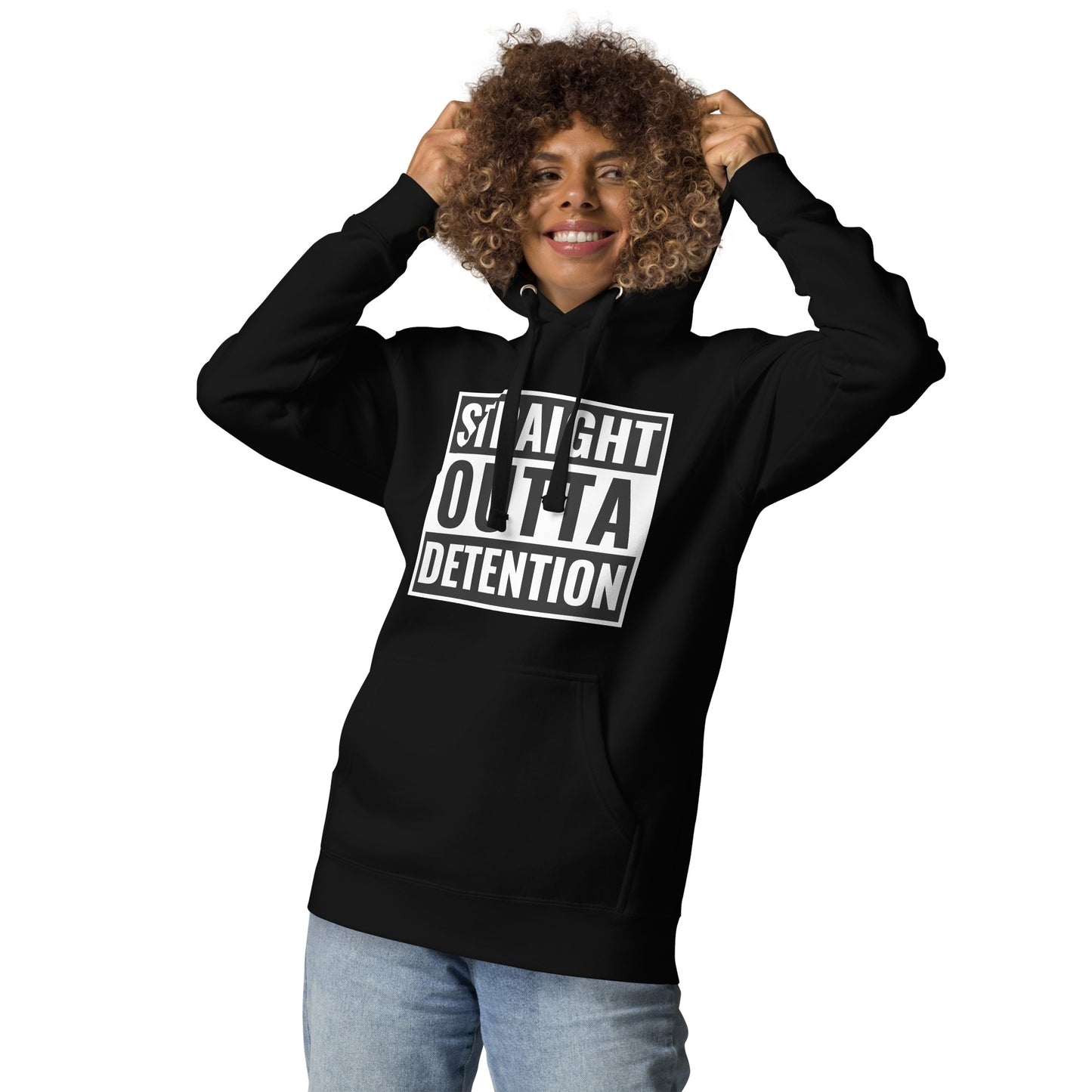 STRAIGHT OUTTA DETENTION Unisex Hoodie