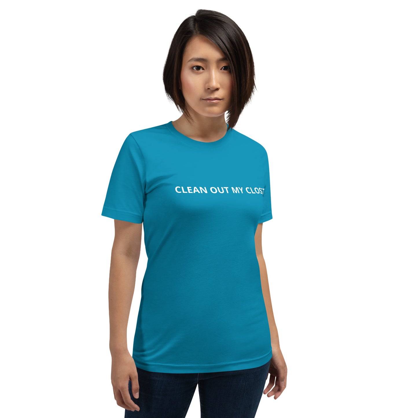 CLEAN OUT MY CLOSET Unisex t-shirt