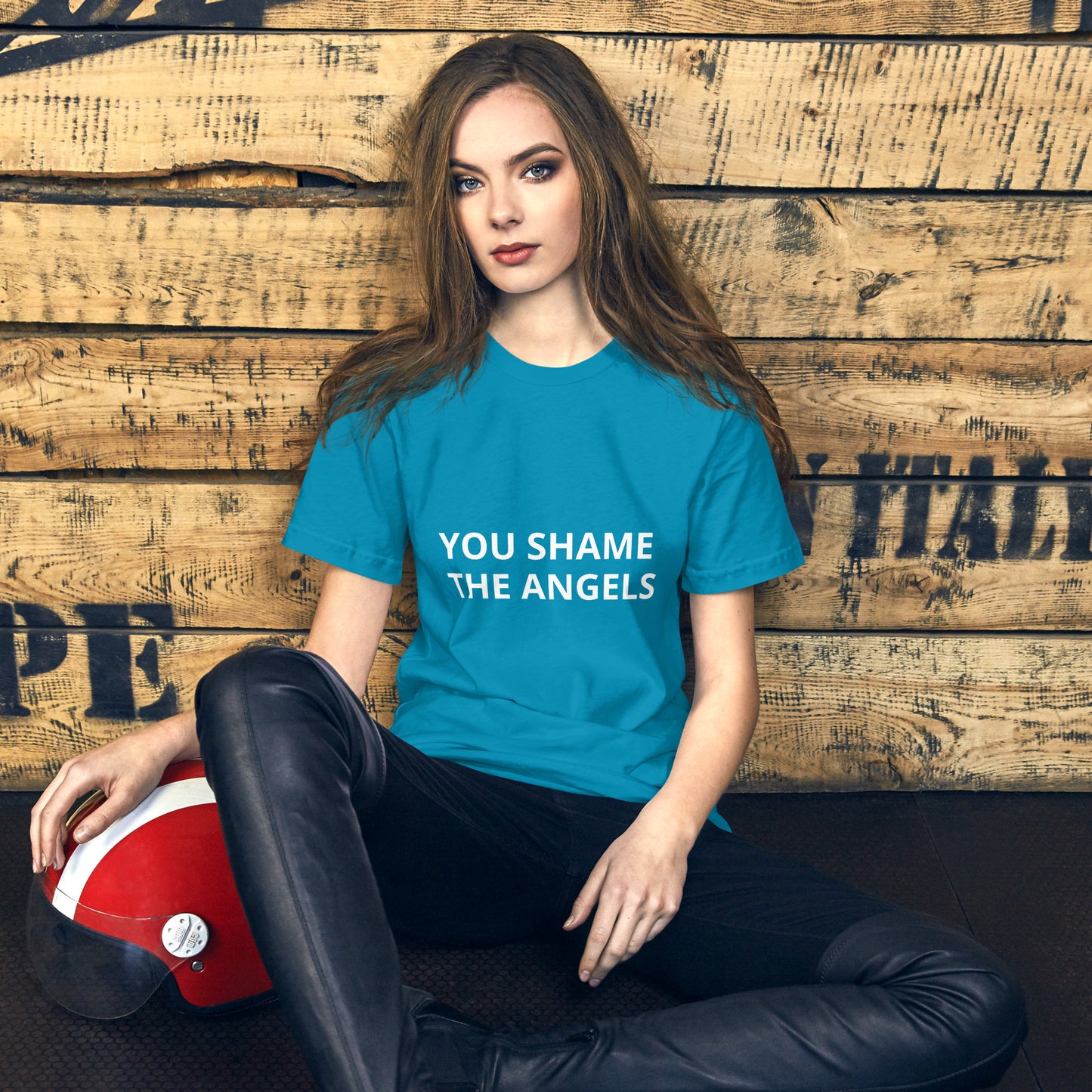 YOU SHAME THE ANGELS Unisex t-shirt