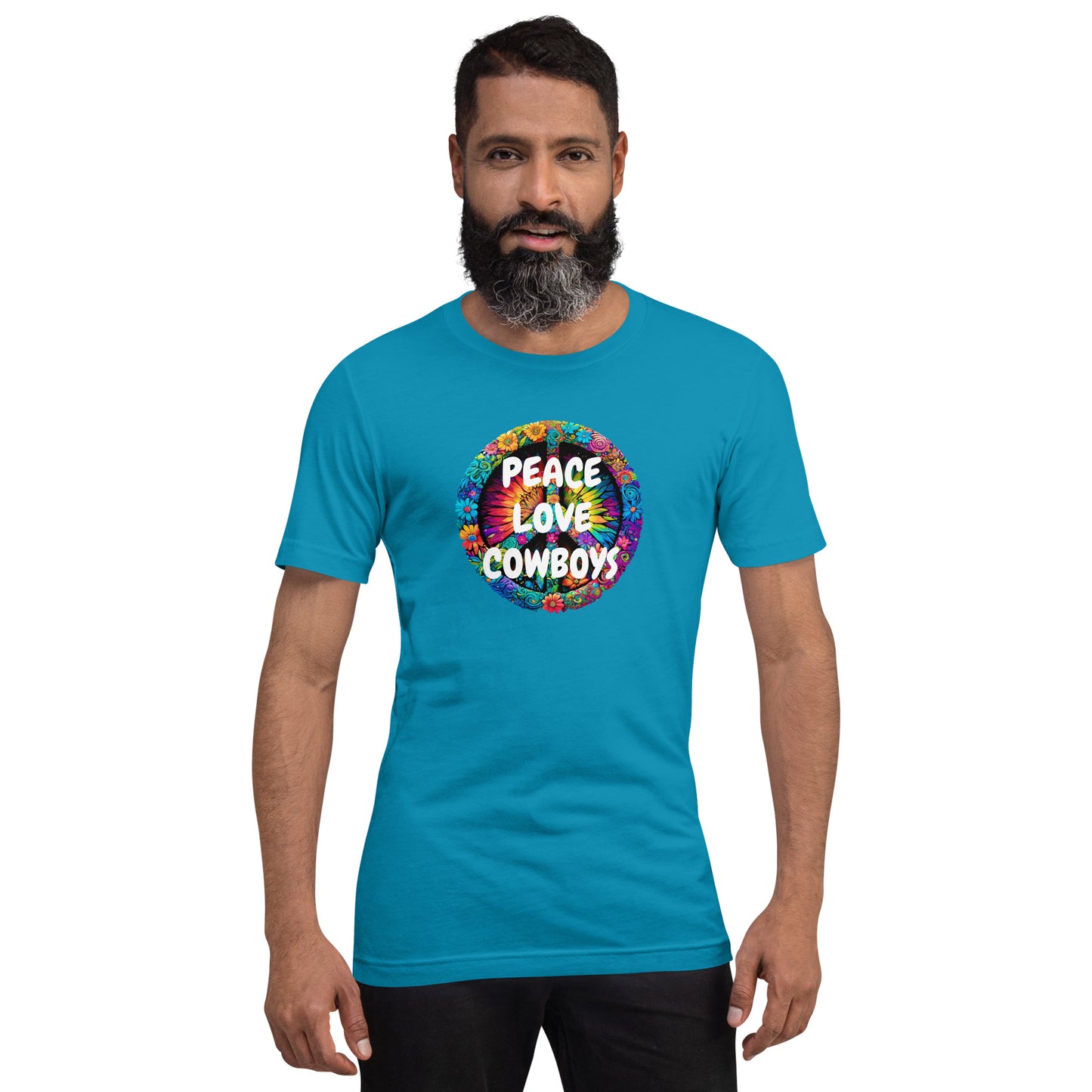PEACE & LOVE COWBOYS t-shirt