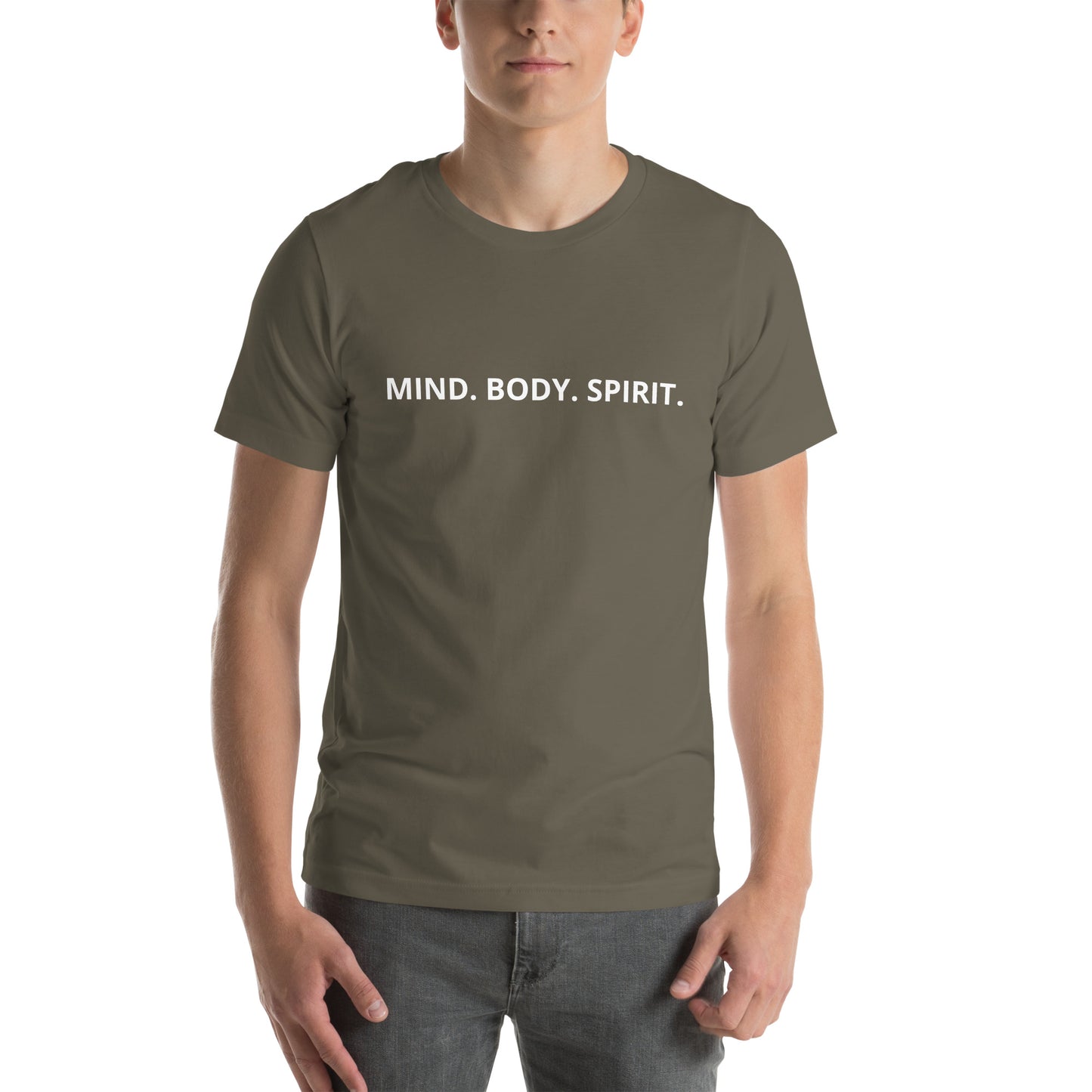 Mind. Body, Soul. Unisex t-shirt