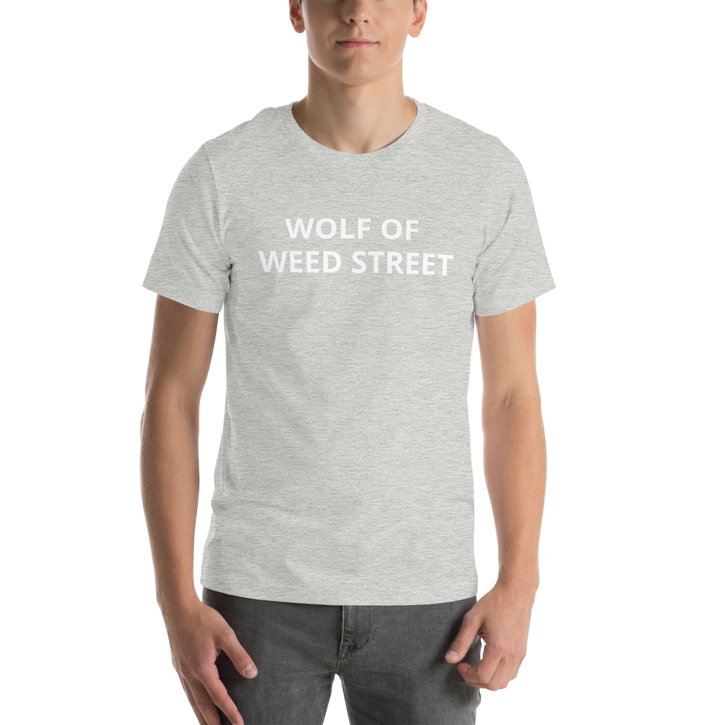 WOLF OF WEED STREET Unisex t-shirt
