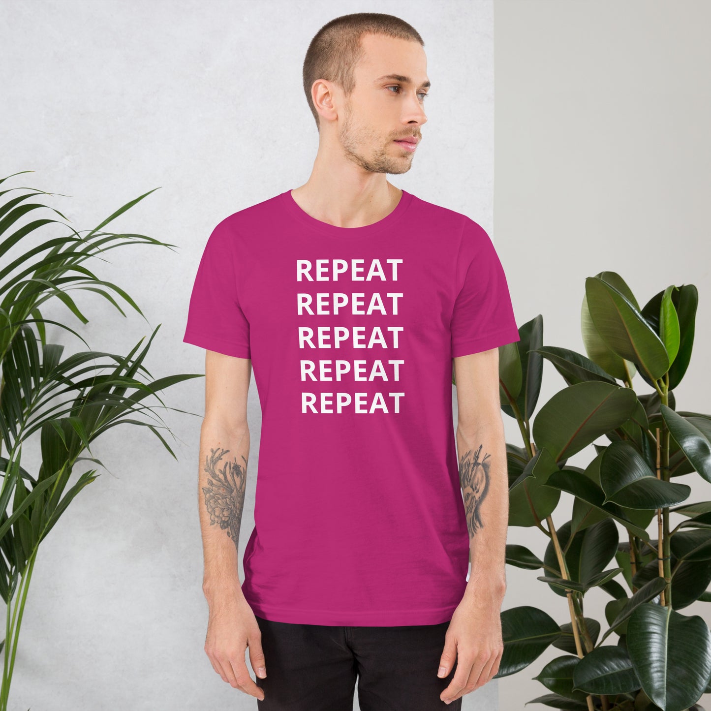Repeat Unisex t-shirt