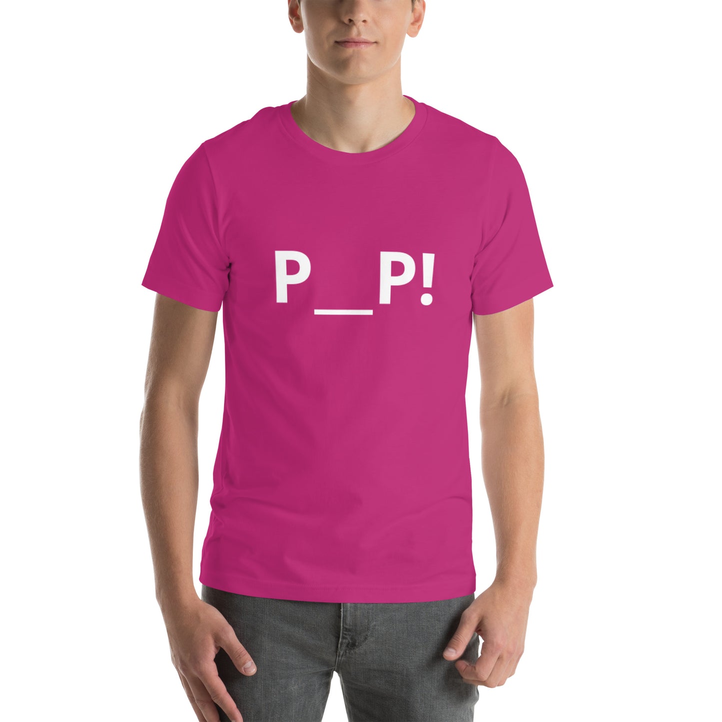 P__P! Unisex t-shirt