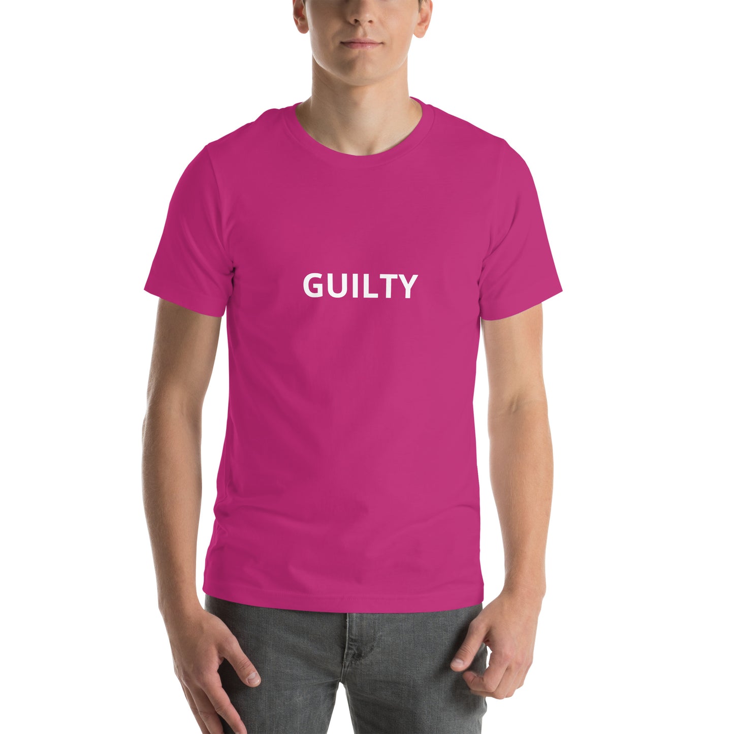 GUILTY Unisex t-shirt