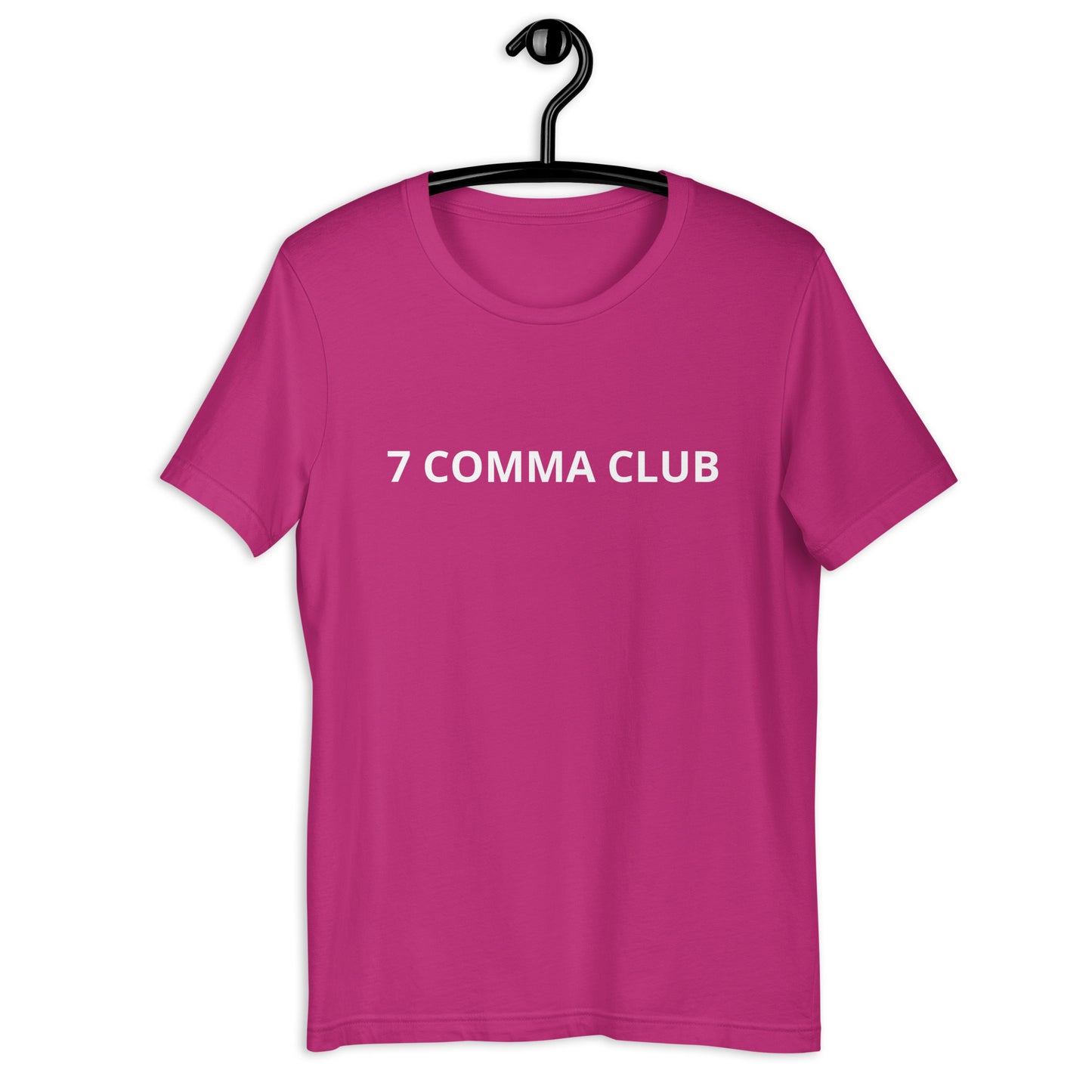 7 COMMA CLUB Unisex t-shirt