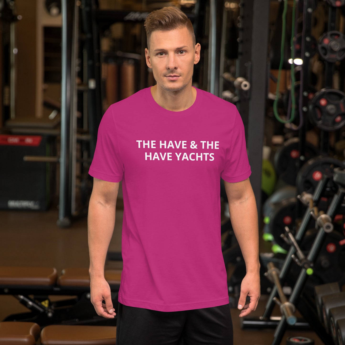 THE HAVE & THE HAVE YACHTS Unisex t-shirt