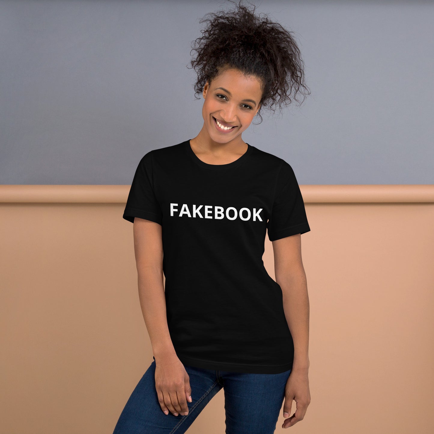 FAKEBOOK Unisex t-shirt