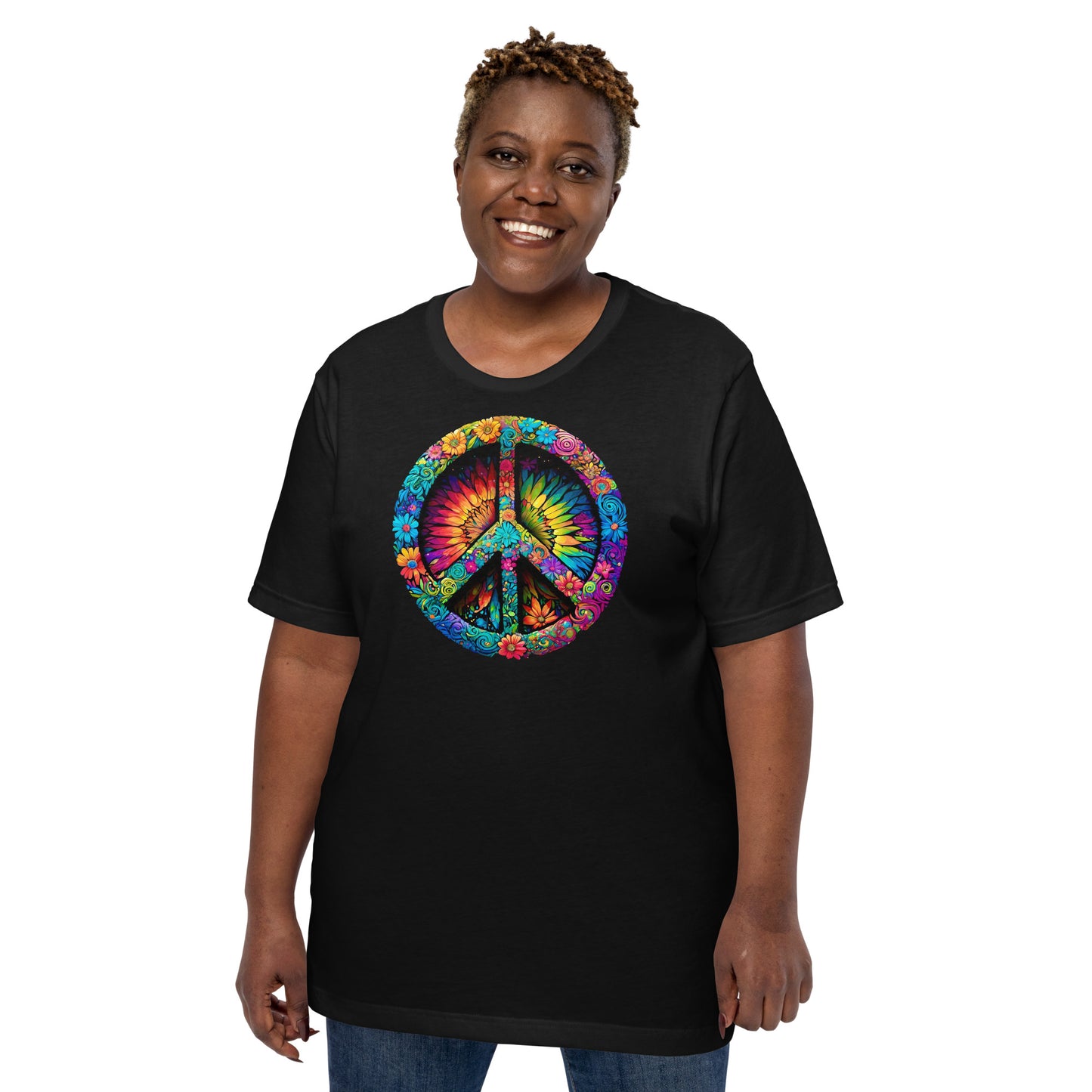 Peace & Love Unisex t-shirt