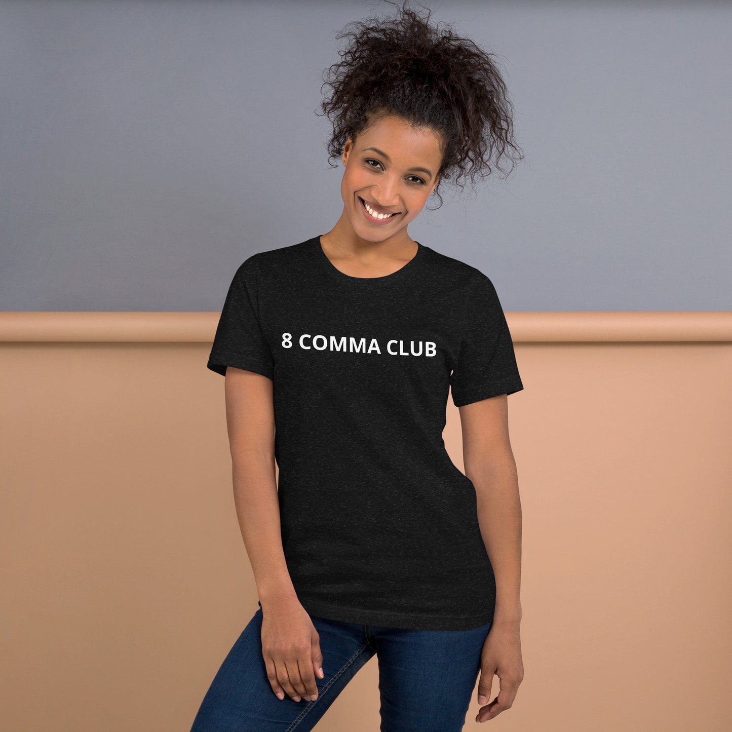 8 COMMA CLUB  Unisex t-shirt