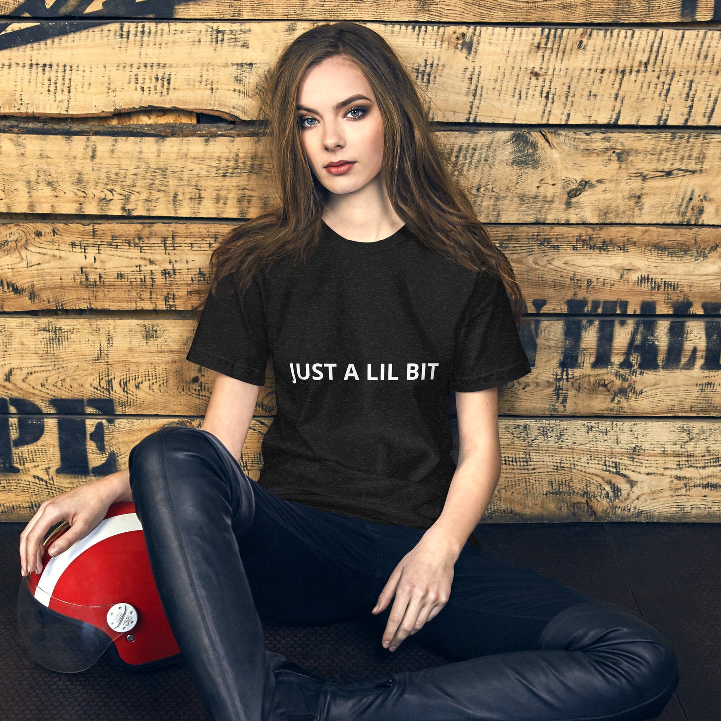 JUST A LIL BIT Unisex t-shirt
