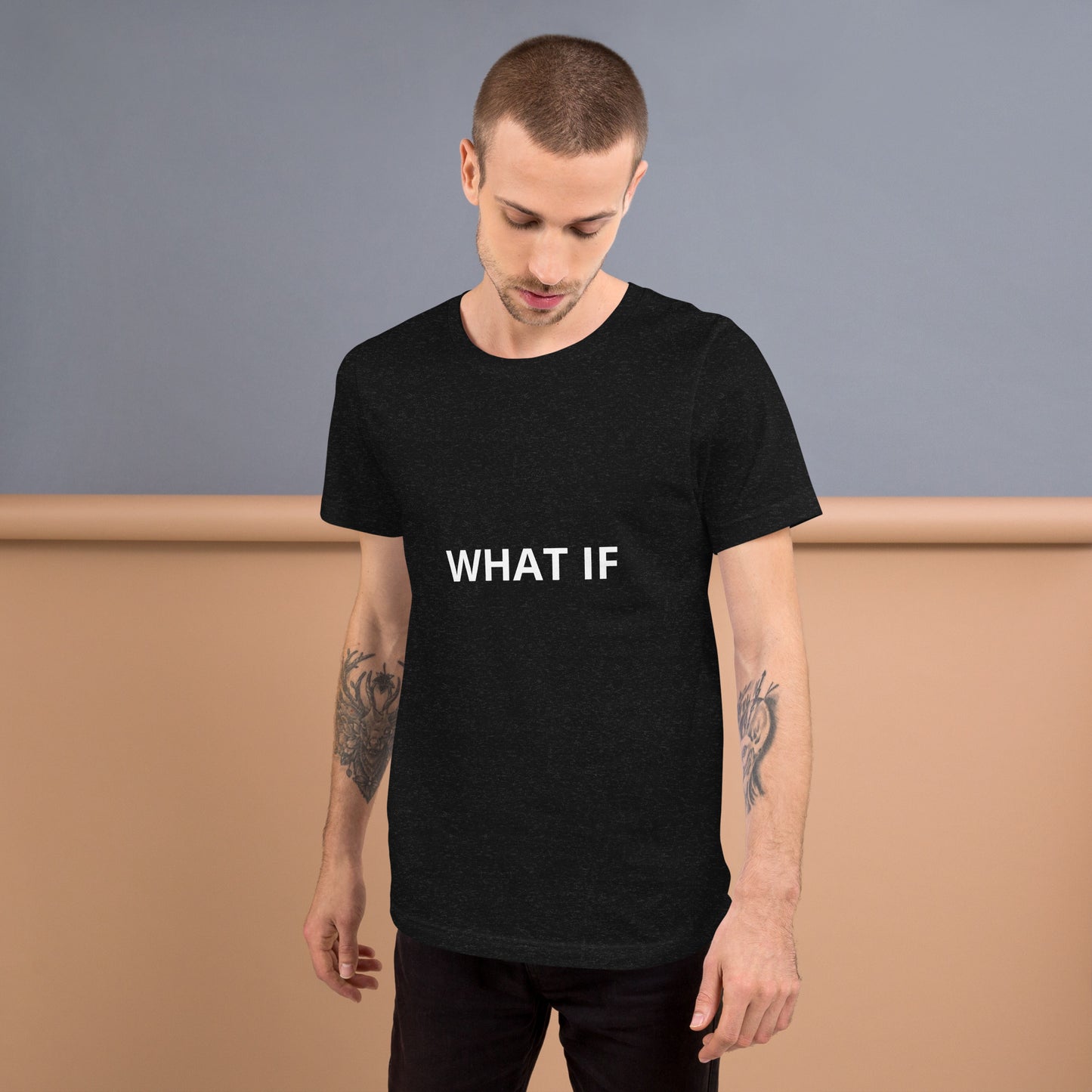 WHAT IF Unisex t-shirt