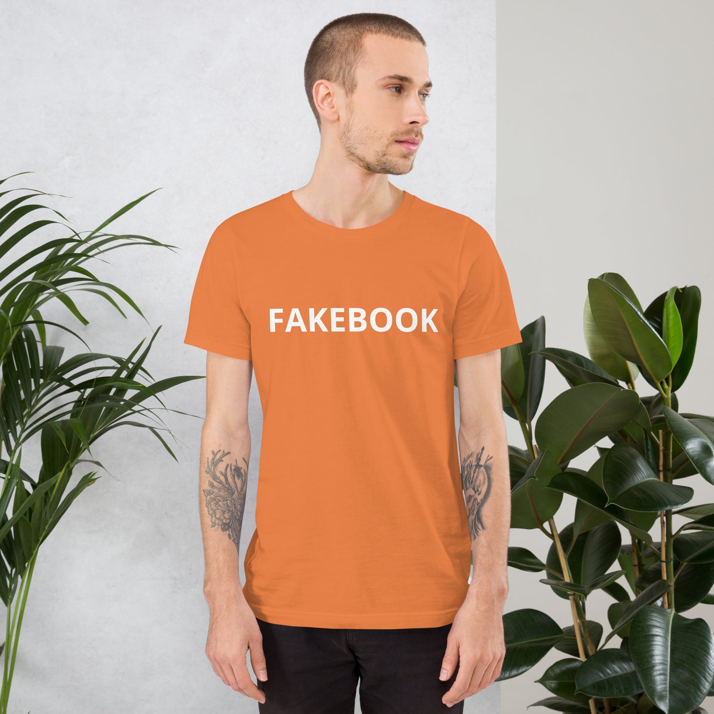 FAKEBOOK Unisex t-shirt