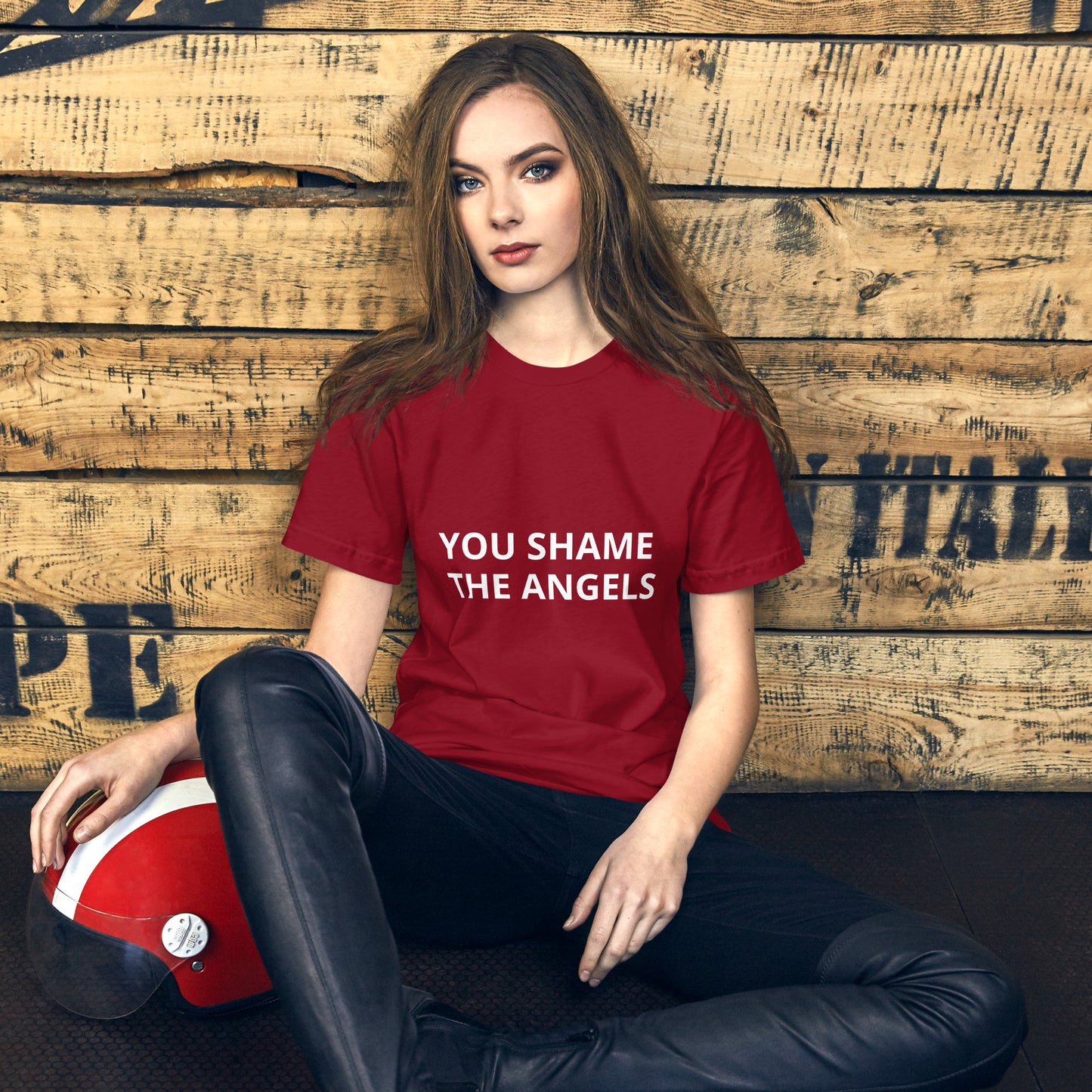 YOU SHAME THE ANGELS Unisex t-shirt