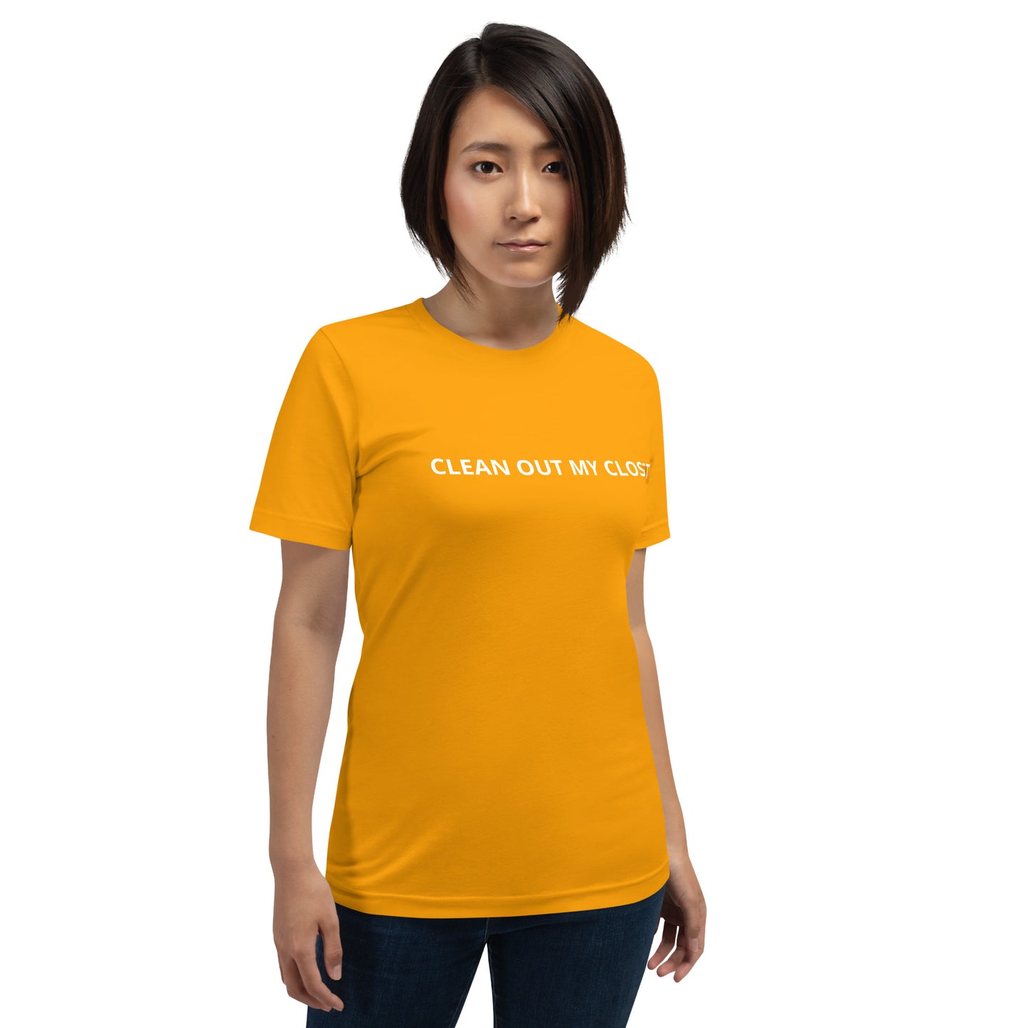 CLEAN OUT MY CLOSET Unisex t-shirt
