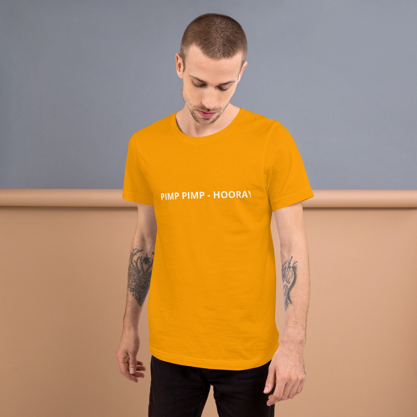 PIMP PIMP - HOORAY Unisex t-shirt