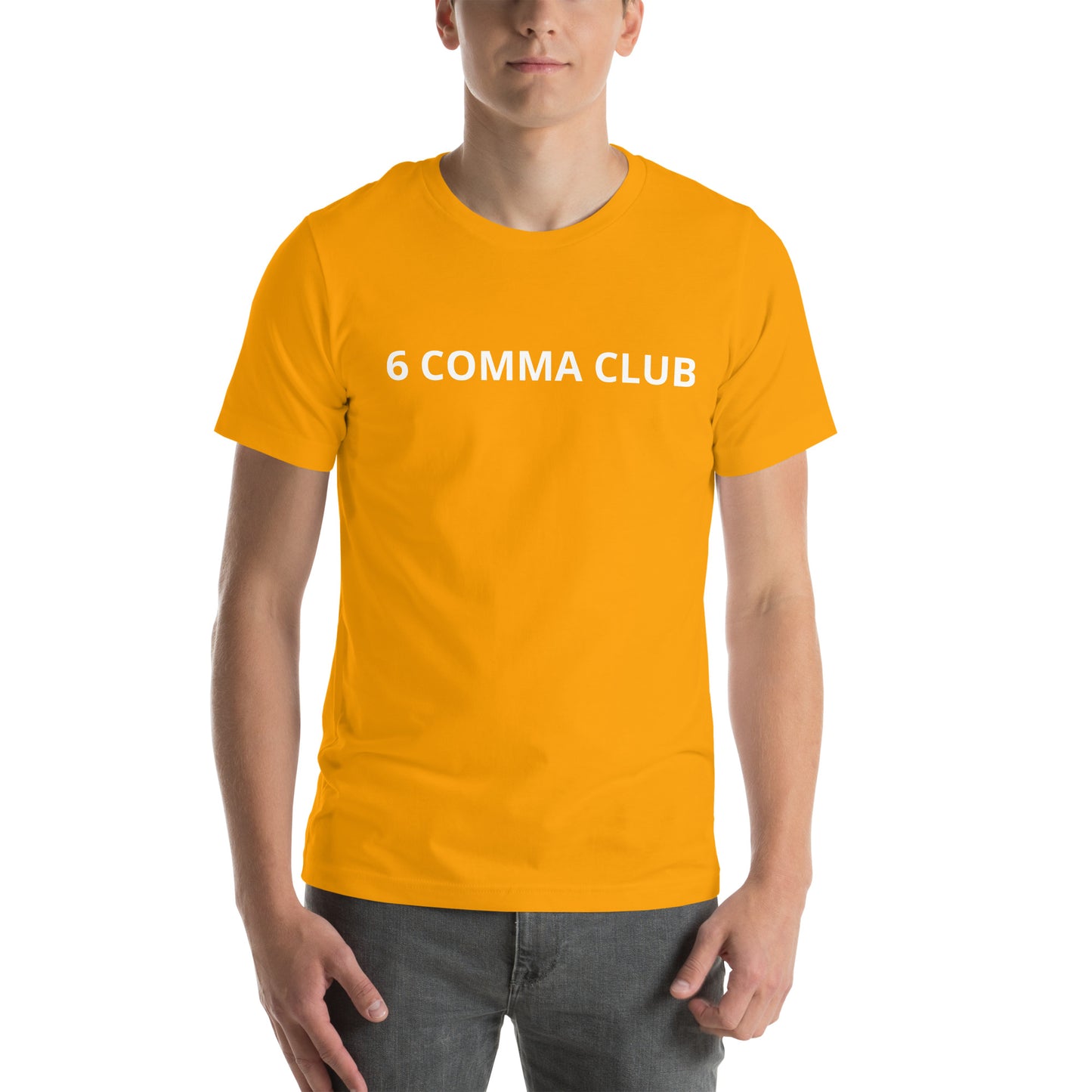 6 COMMA CLUB  Unisex t-shirt