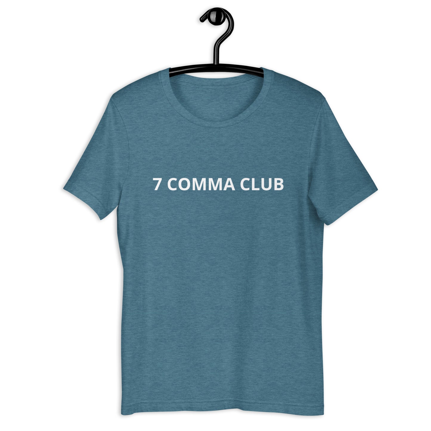 7 COMMA CLUB Unisex t-shirt