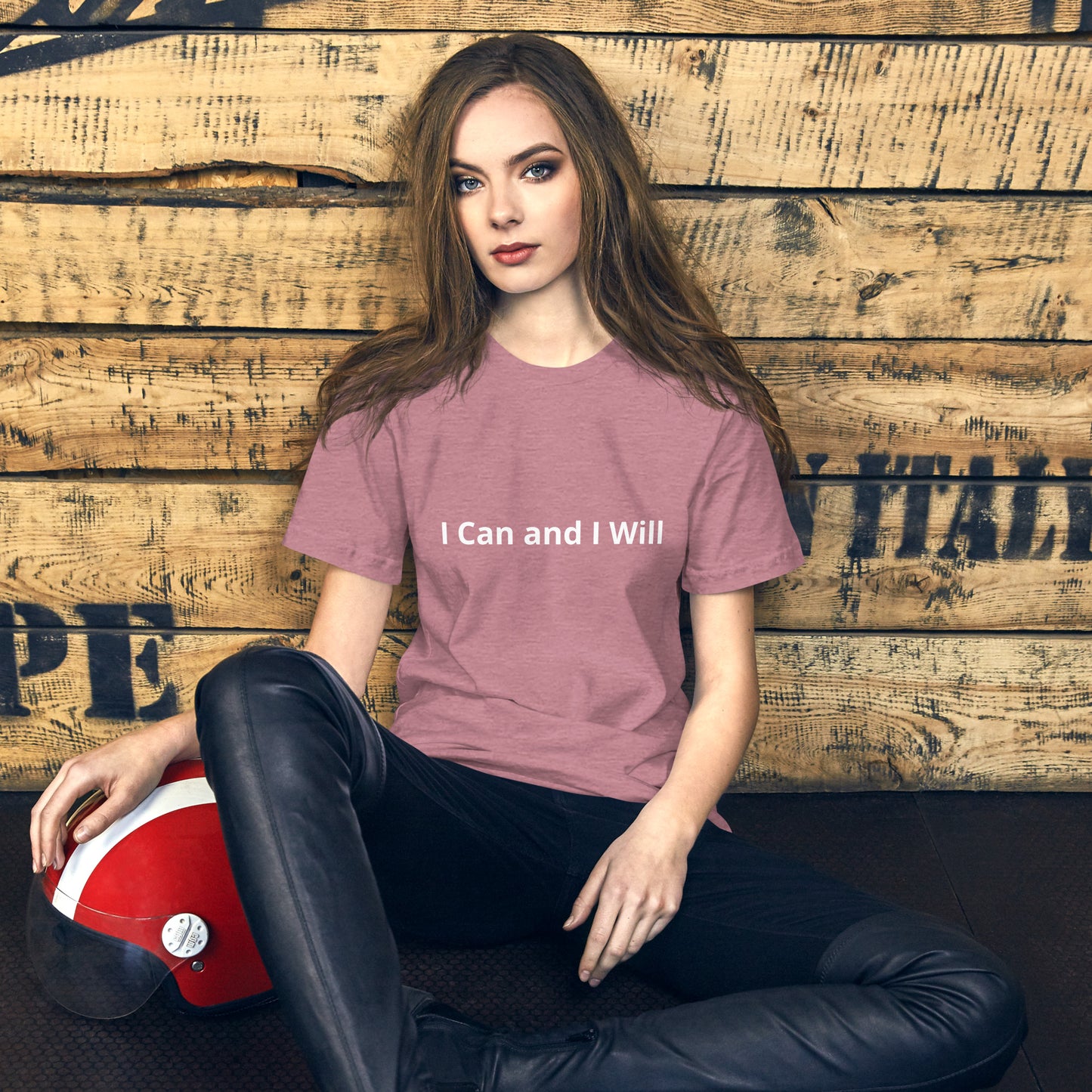 I CAN and I WILL Unisex t-shirt