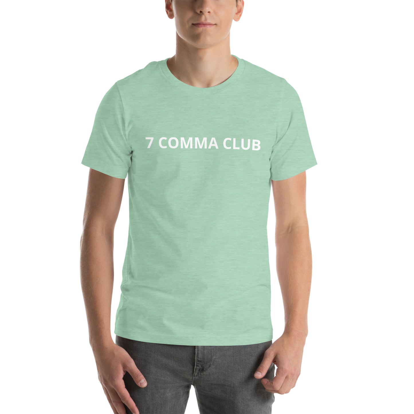 7 COMMA CLUB  Unisex t-shirt