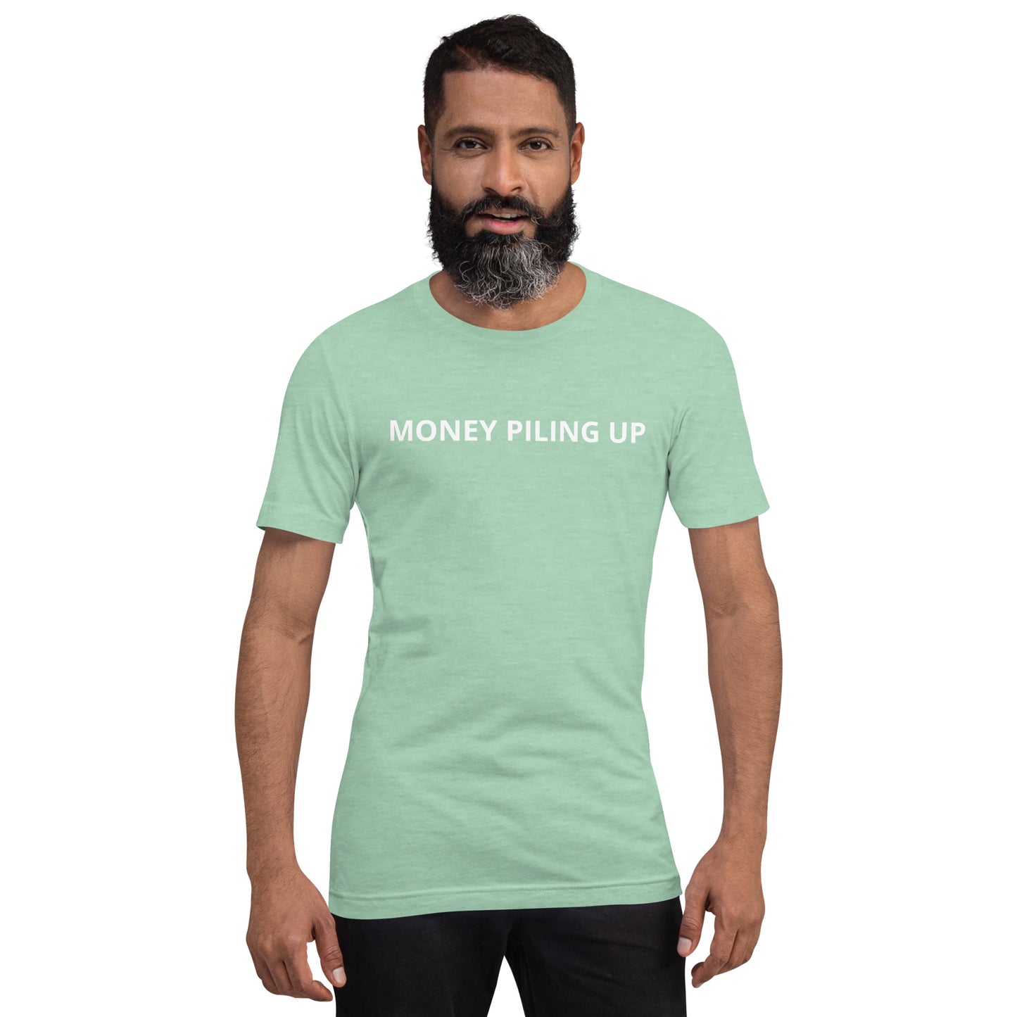 MONEY PILING UP Unisex t-shirt
