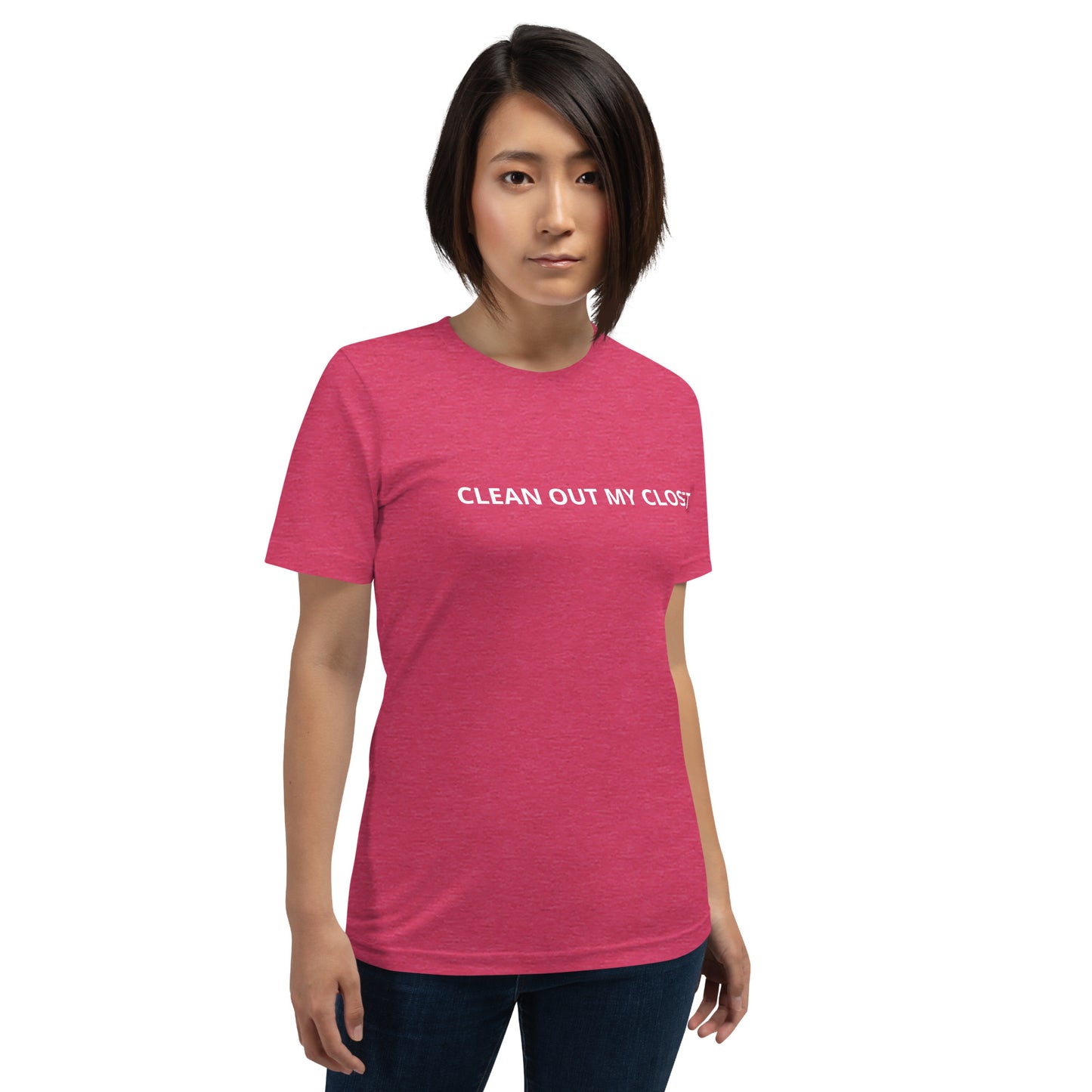CLEAN OUT MY CLOSET Unisex t-shirt