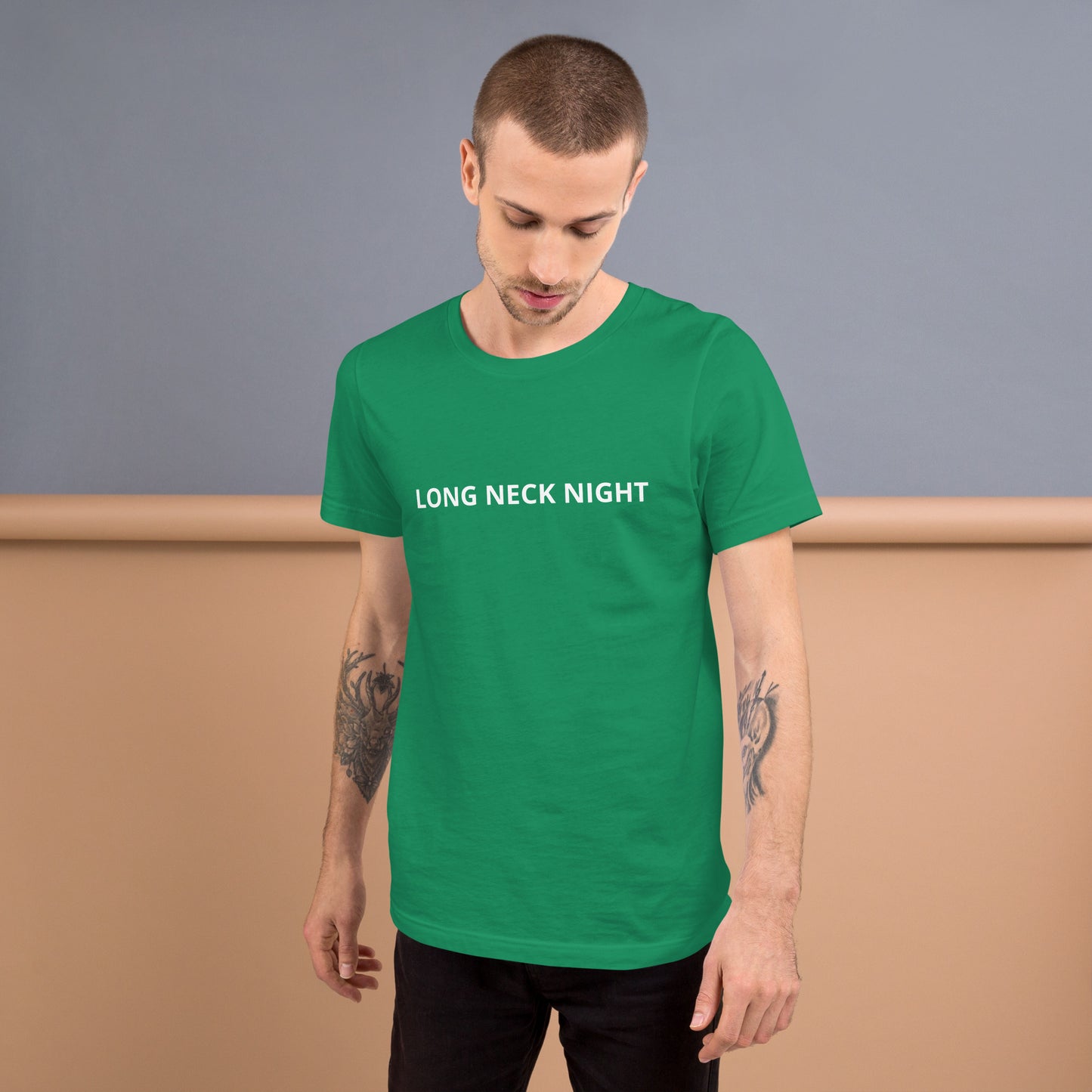 LONG NECK NIGHT Unisex t-shirt