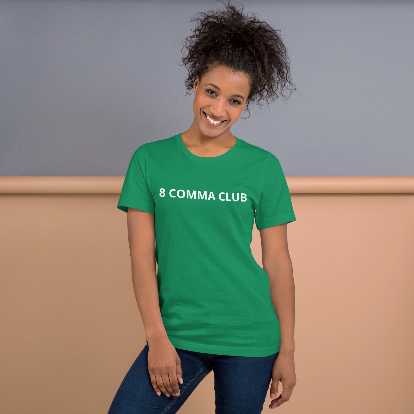 8 COMMA CLUB Unisex t-shirt