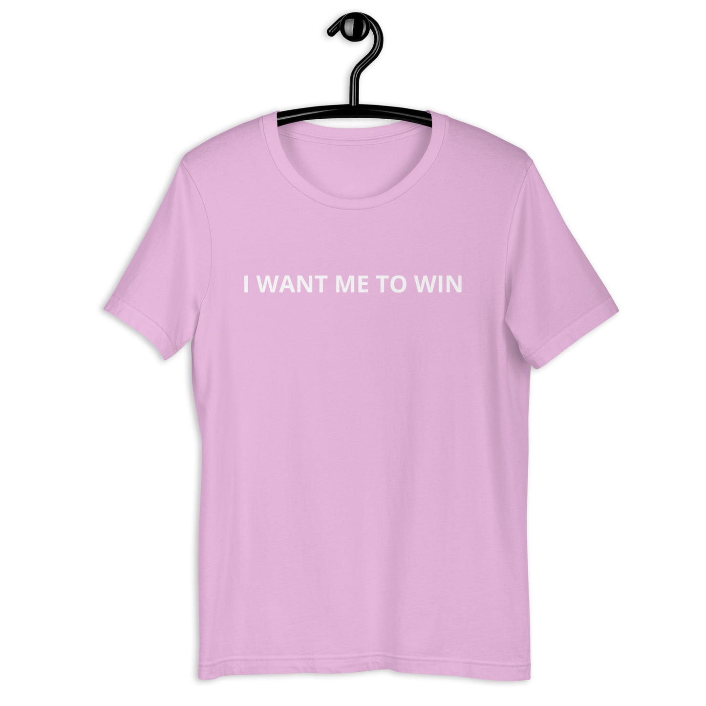 I WANT ME TO WIN Unisex t-shirt