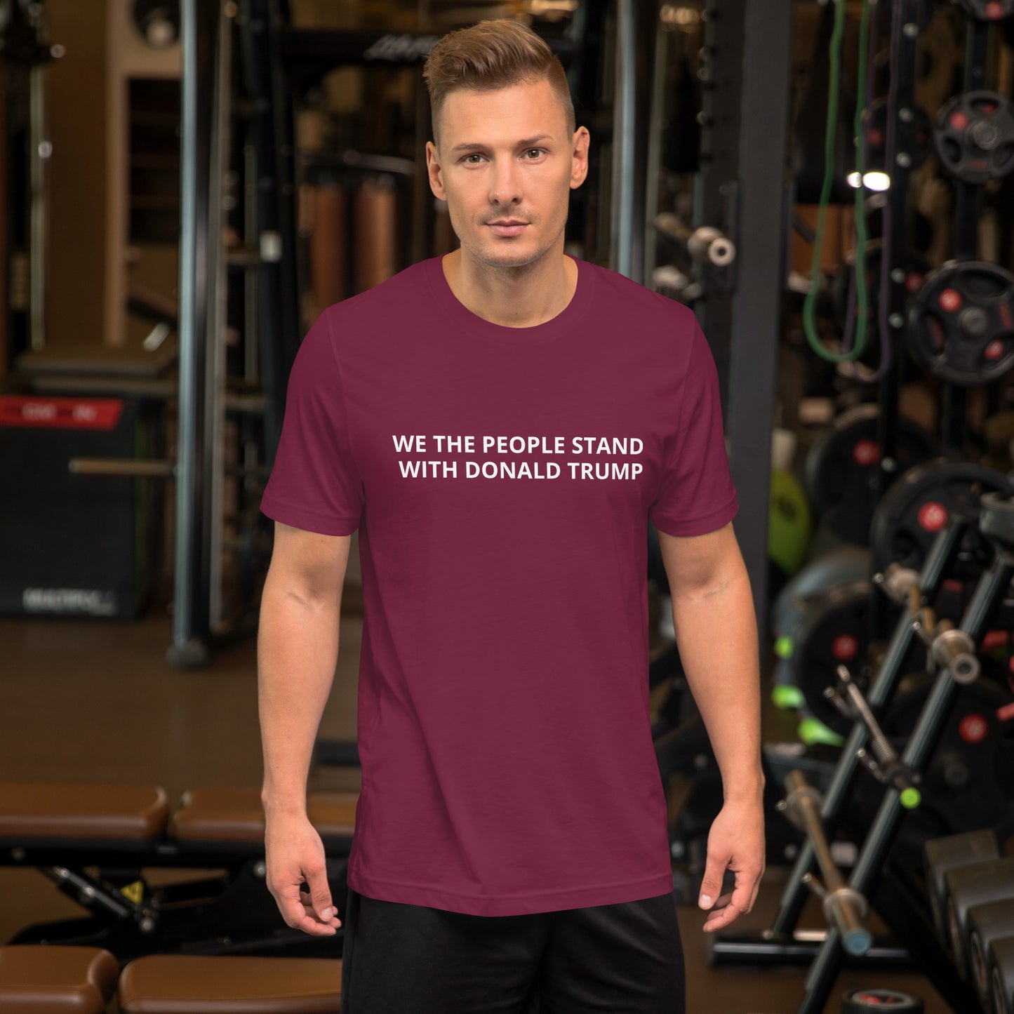 WE THE PEOPLE STAND WITH DONALD TRUMP Unisex t-shirt