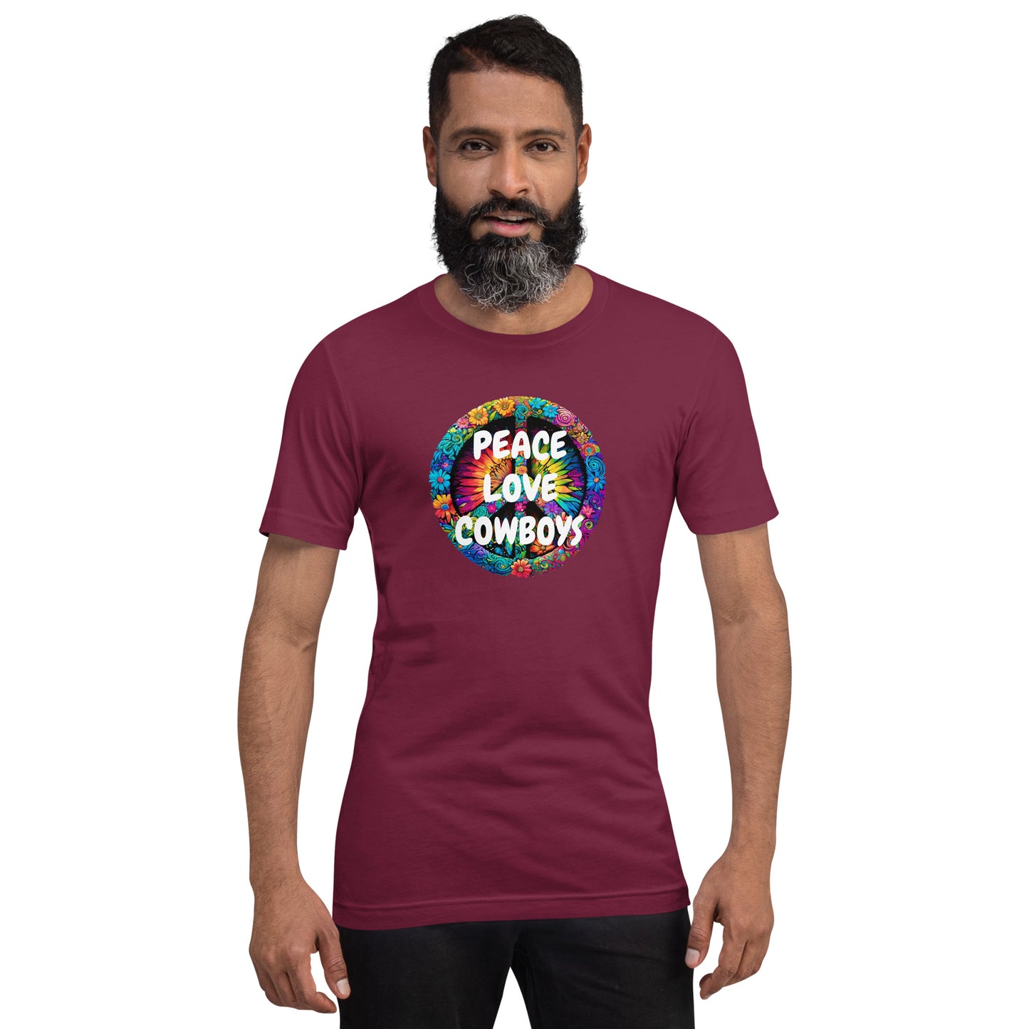 PEACE & LOVE COWBOYS t-shirt