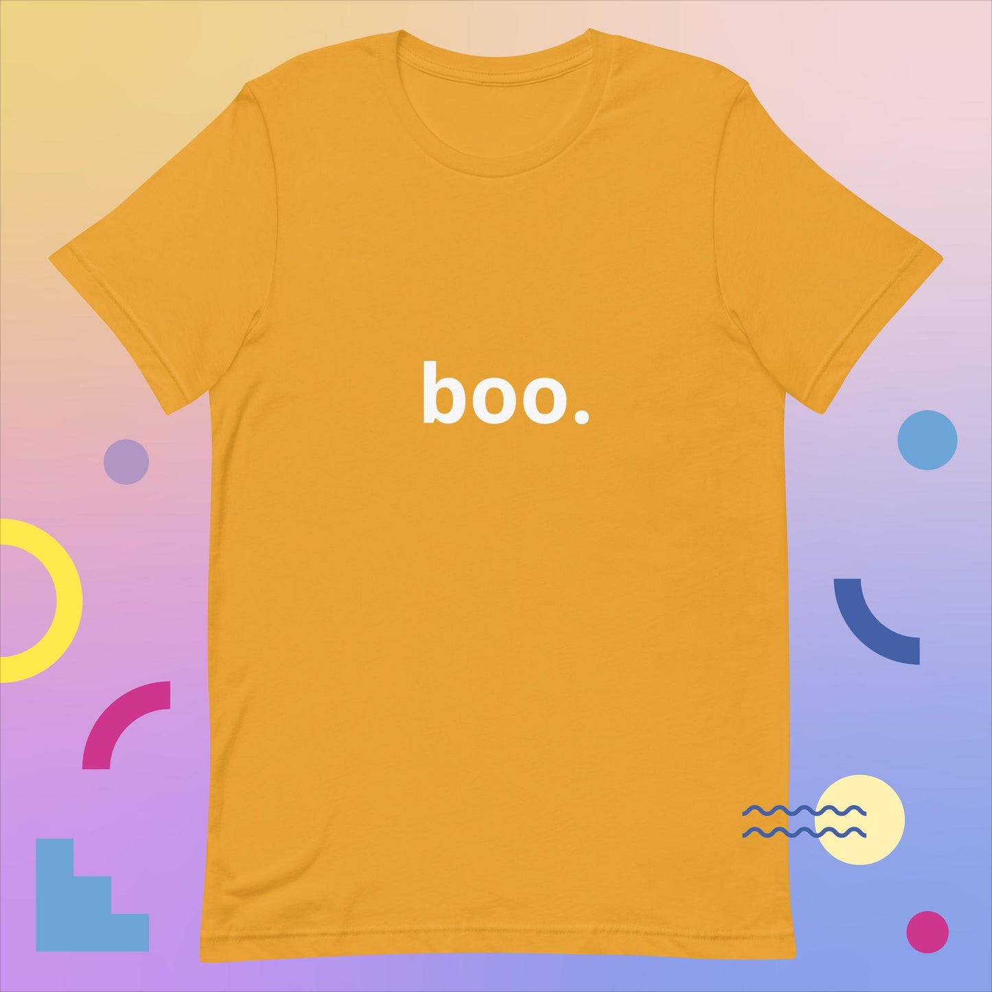 boo. Unisex t-shirt